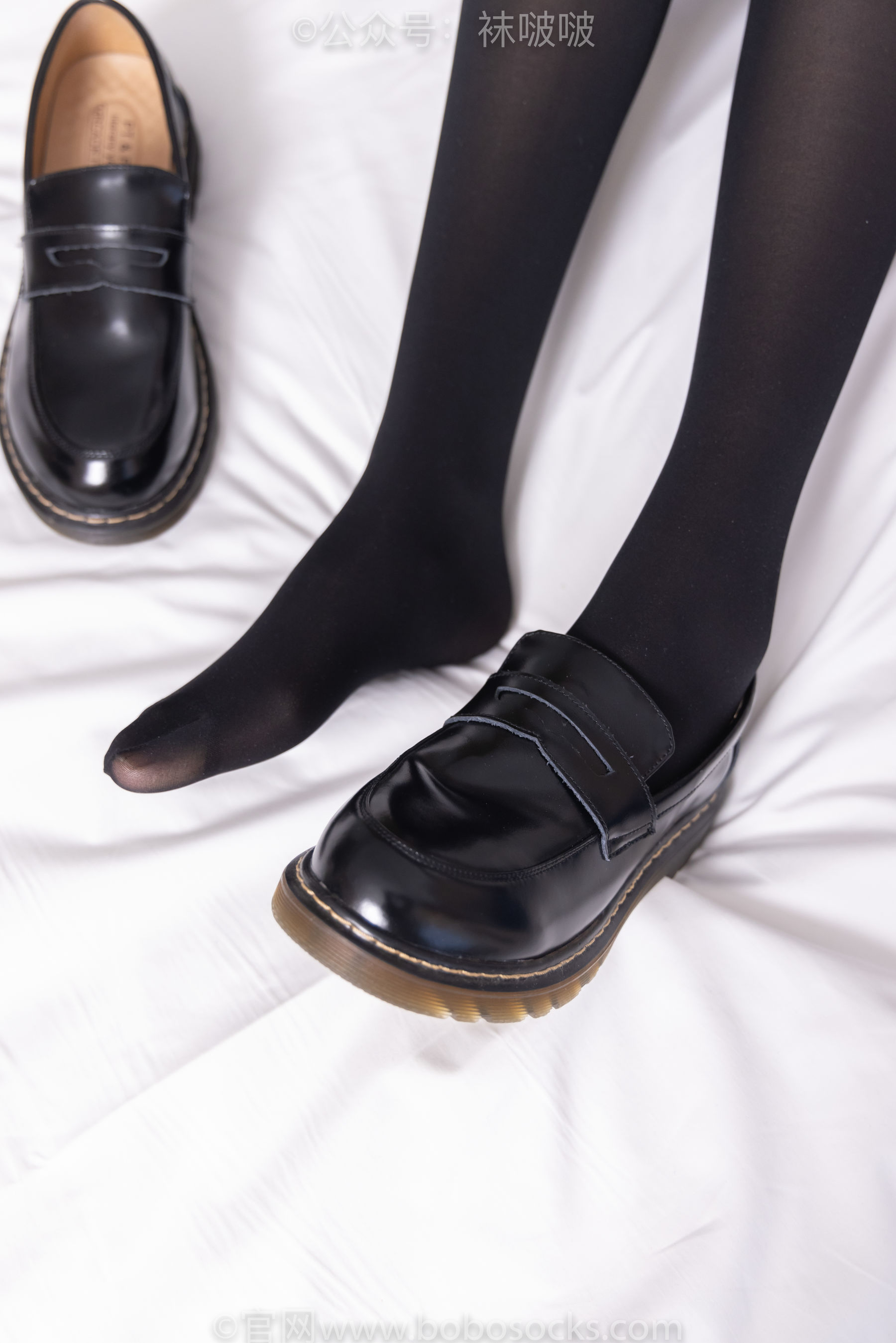 BoBoSocks袜啵啵 No.060 小甜豆-JK制服、皮鞋、厚黑丝/(131P)