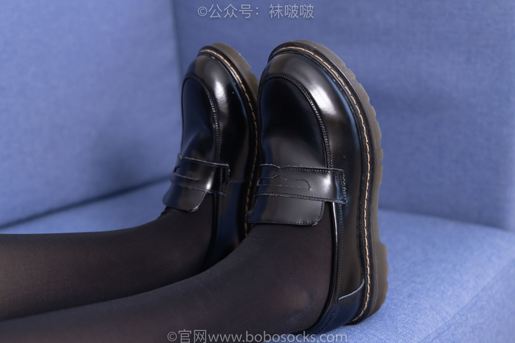 BoBoSocks袜啵啵 No.060 小甜豆-JK制服、皮鞋、厚黑丝/(131P)