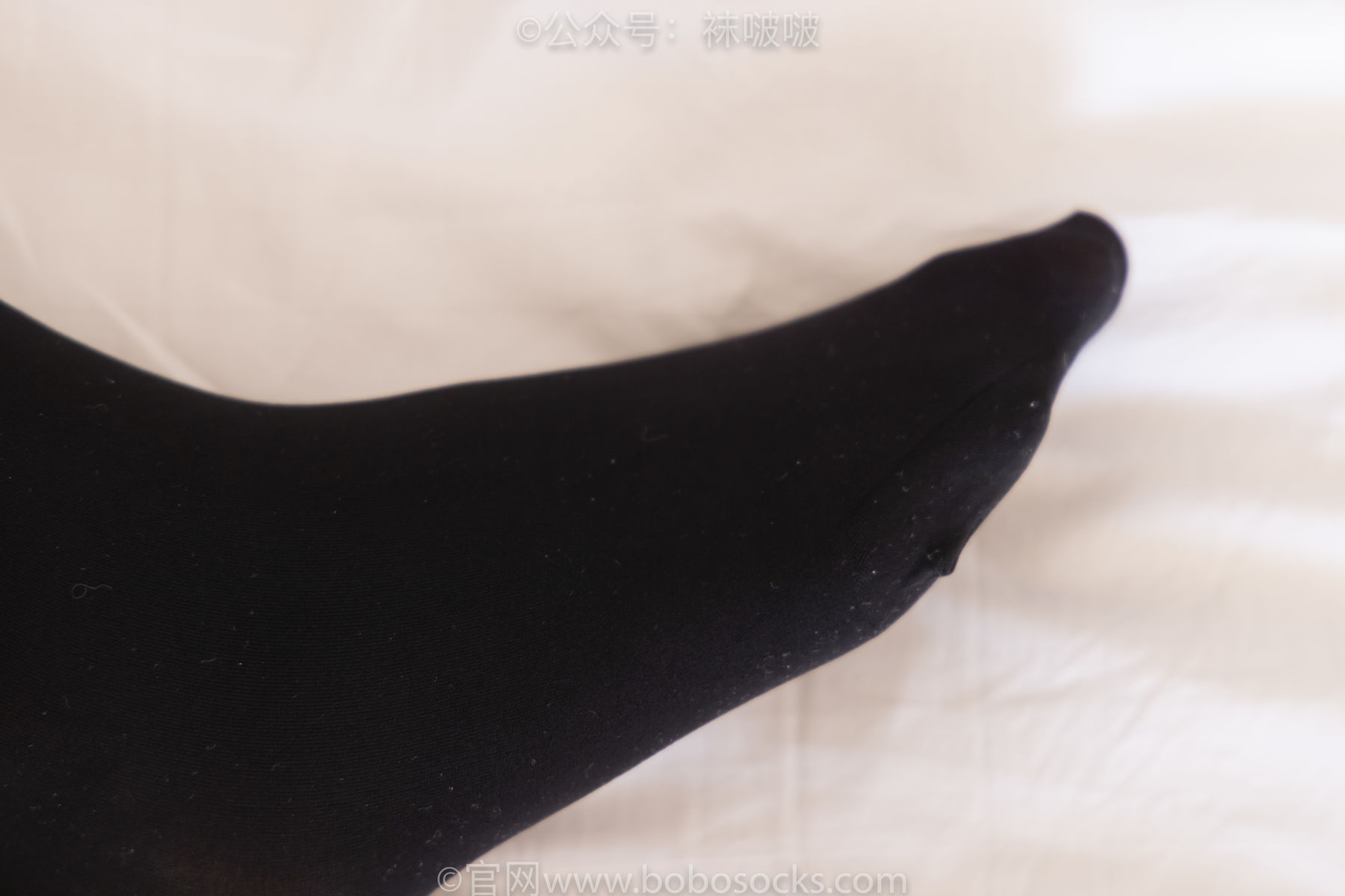 BoBoSocks袜啵啵 No.053 小甜豆-皮鞋、厚黑丝、黑色蕾丝船袜/(140P)