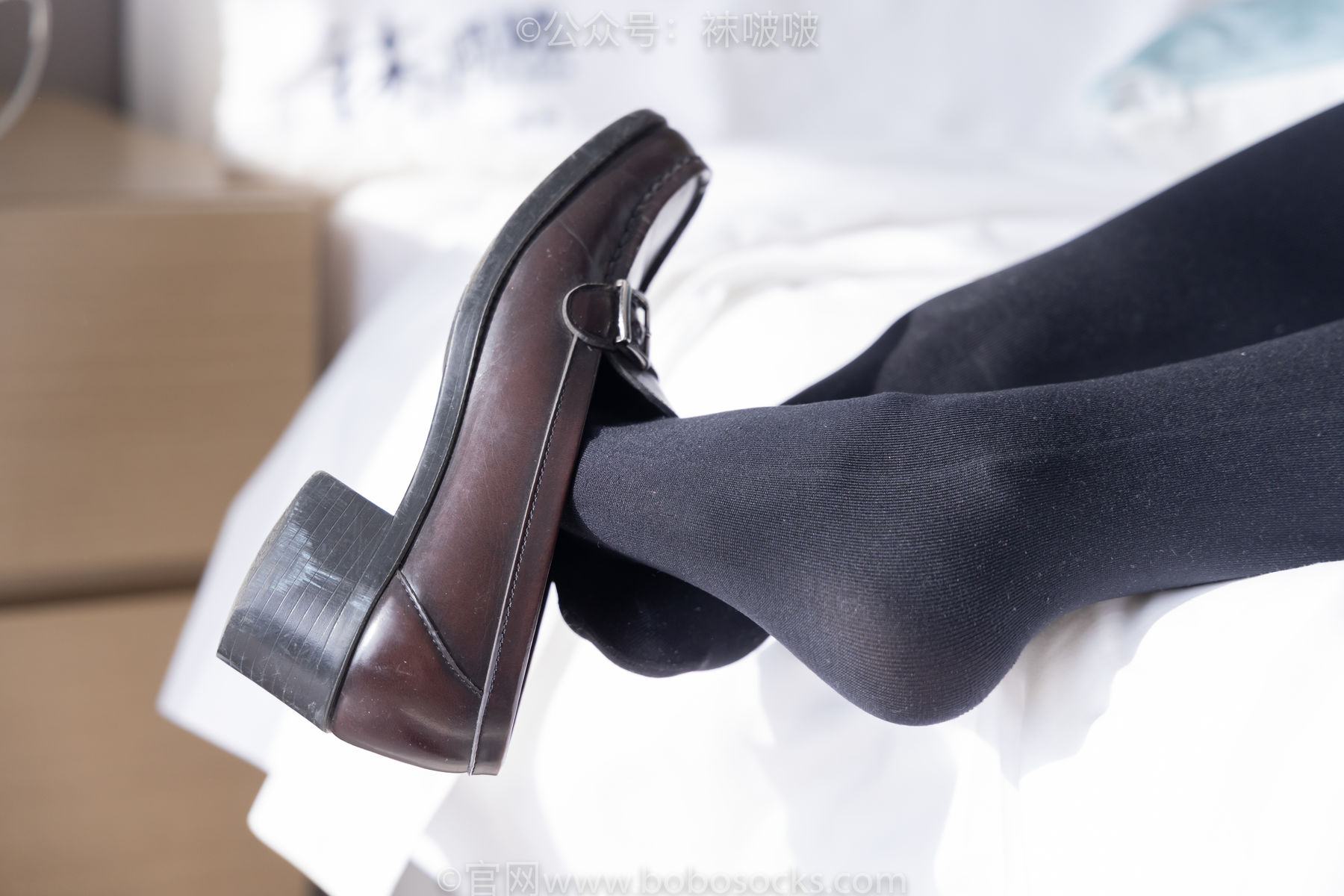 BoBoSocks袜啵啵 No.056 朵朵-JK制服、皮鞋、厚黑丝/(135P)