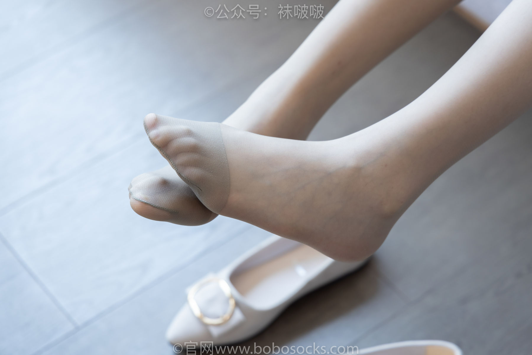 BoBoSocks袜啵啵 No.035 小甜豆-平底鞋、薄灰丝、薄咖啡丝/(133P)