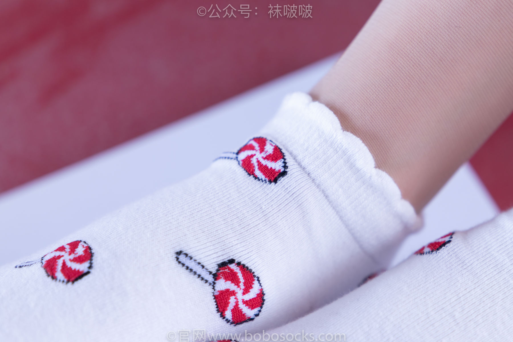 BoBoSocks袜啵啵 No.030 稚予- 皮鞋、短白棉袜、肉丝/(141P)