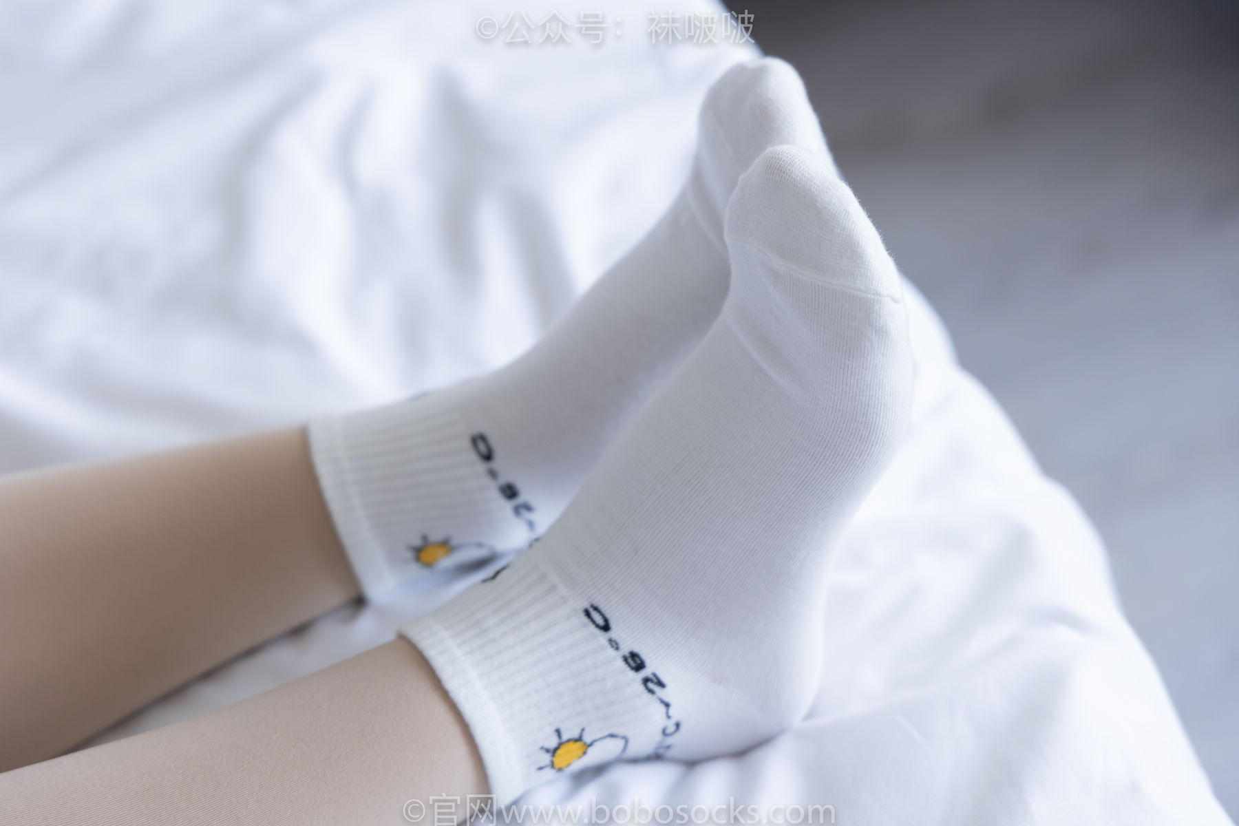 BoBoSocks袜啵啵 No.031 小奶熊-AJ板鞋、白棉袜、厚肉丝/(148P)