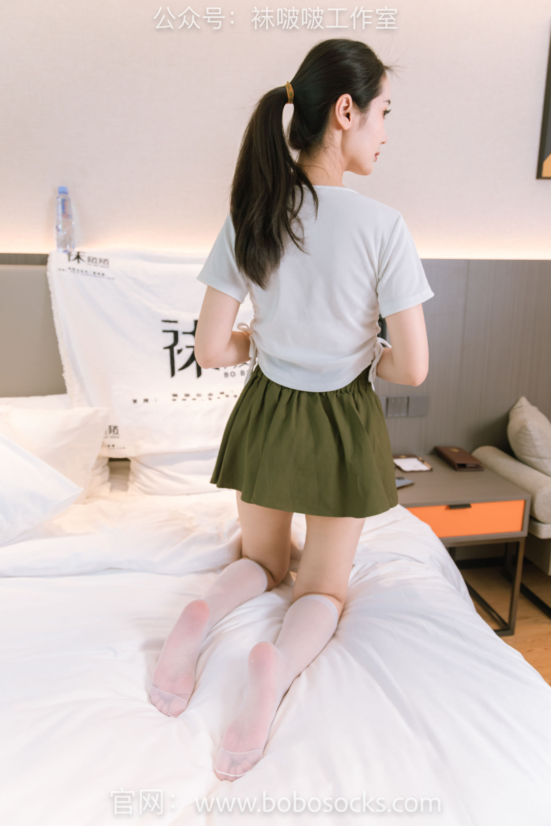 BoBoSocks袜啵啵 No.095 小安-板鞋、小腿丝袜/(140P)