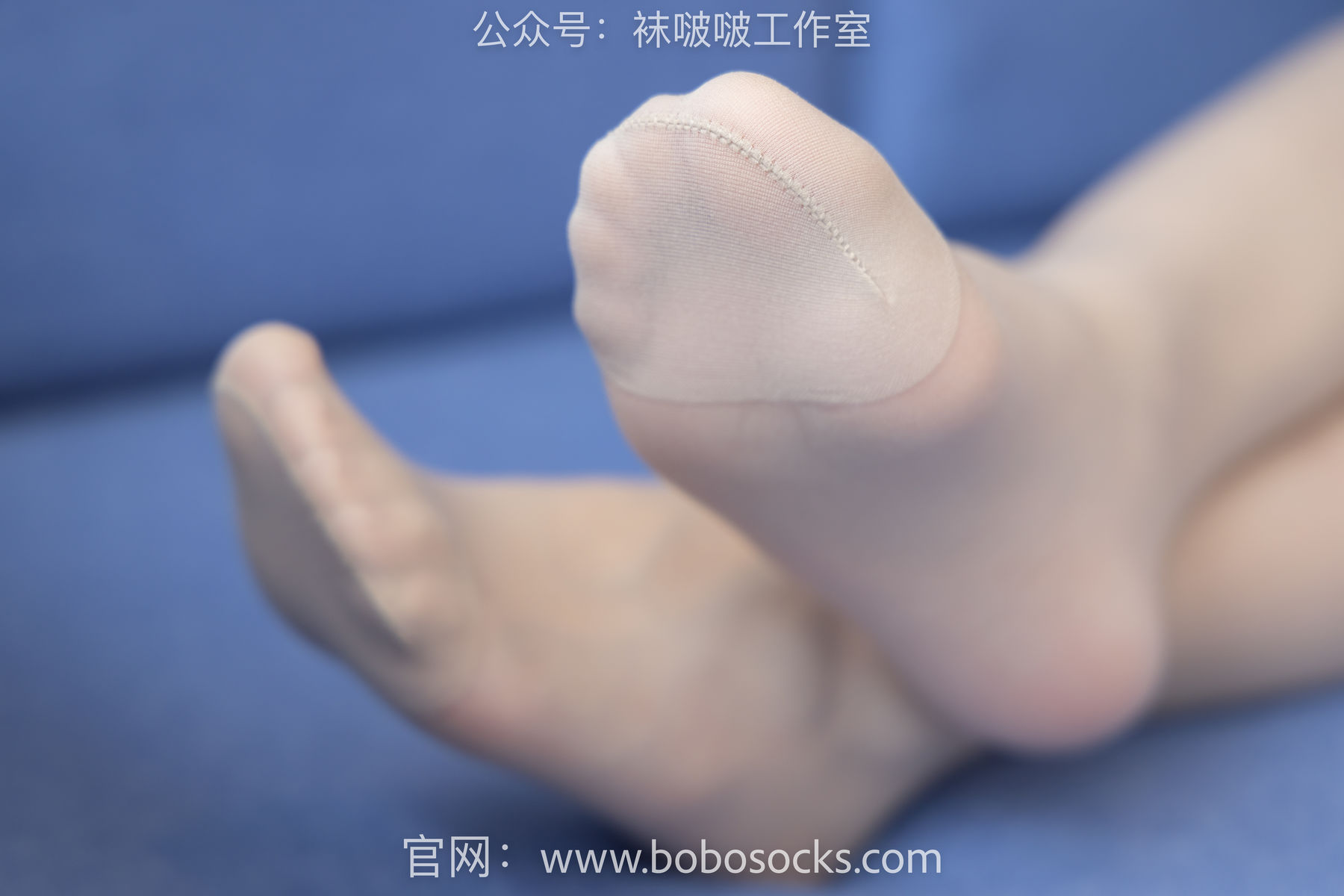 BoBoSocks袜啵啵 No.107 小安-平底鞋、白棉袜、肉丝/(140P)