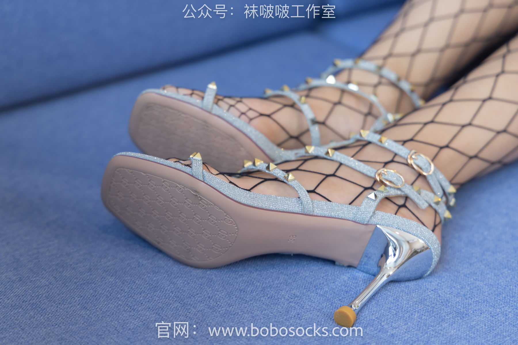 BoBoSocks袜啵啵 No.113 果果-高跟鞋、黑色网袜/(141P)