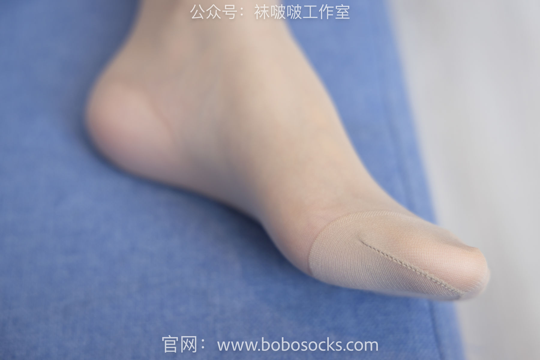 BoBoSocks袜啵啵 No.107 小安-平底鞋、白棉袜、肉丝/(140P)