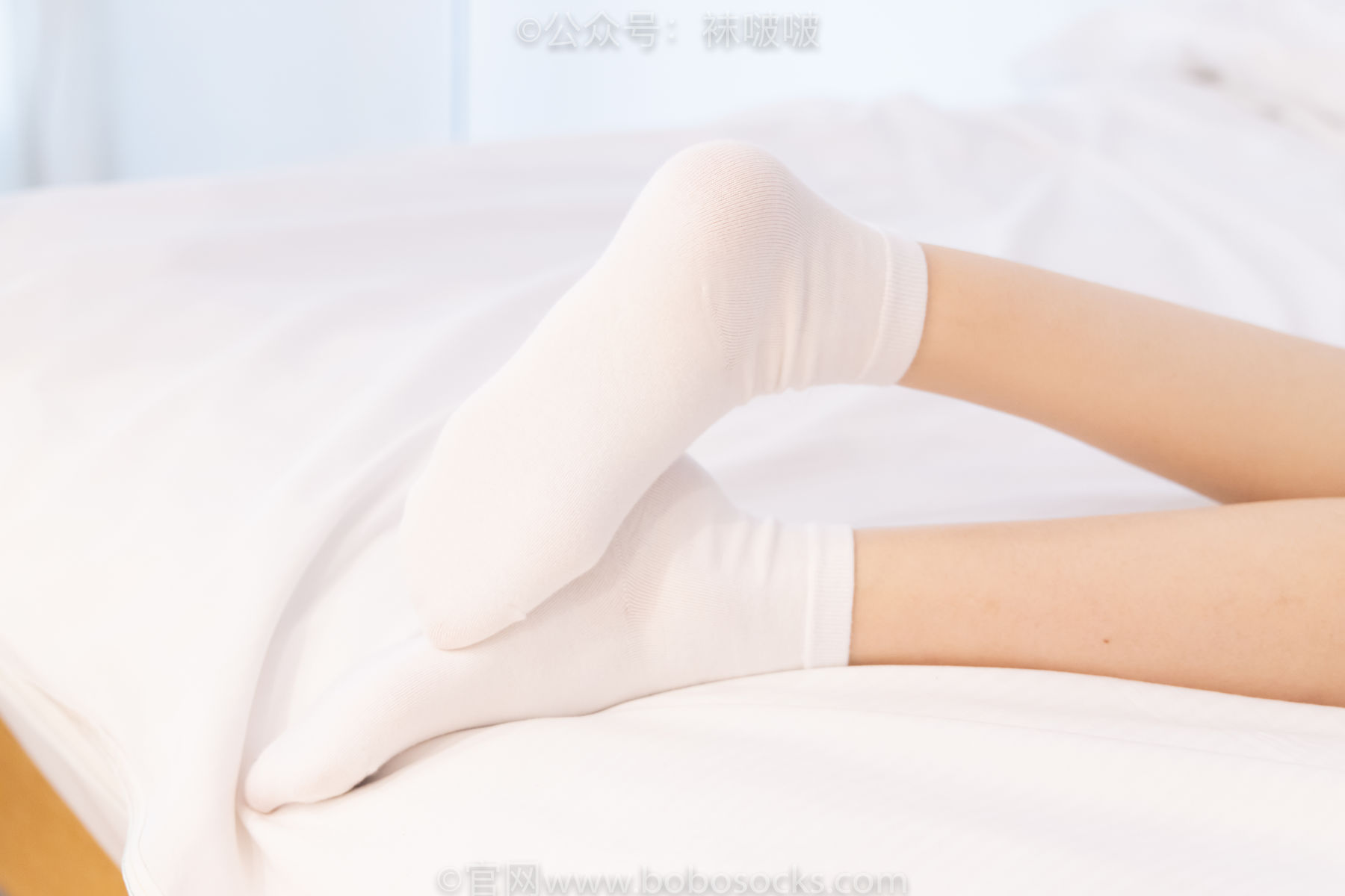 BoBoSocks袜啵啵 No.073 稚予-贝壳头、白棉袜、裸足/(145P)