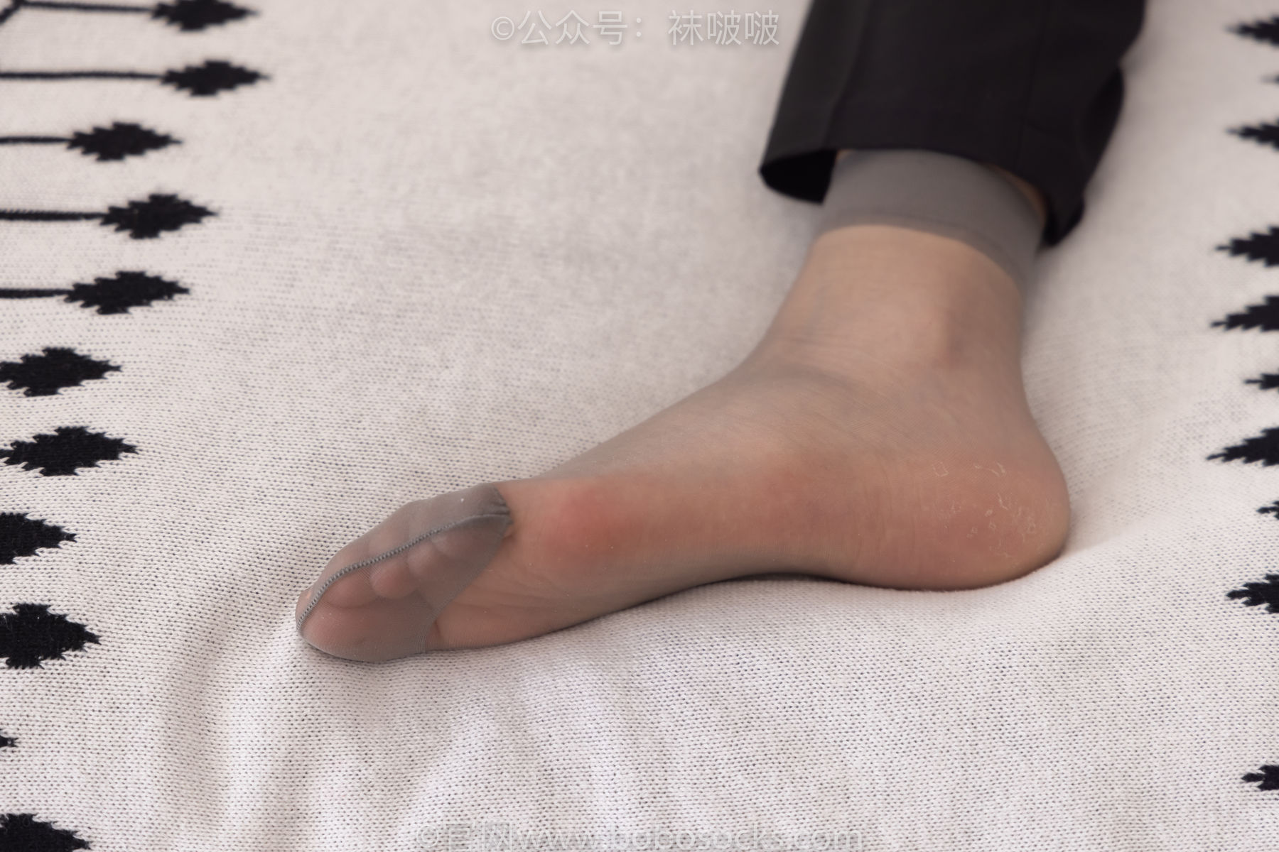 BoBoSocks袜啵啵 No.085 小甜豆-平底鞋、短灰丝、短肉丝/(140P)