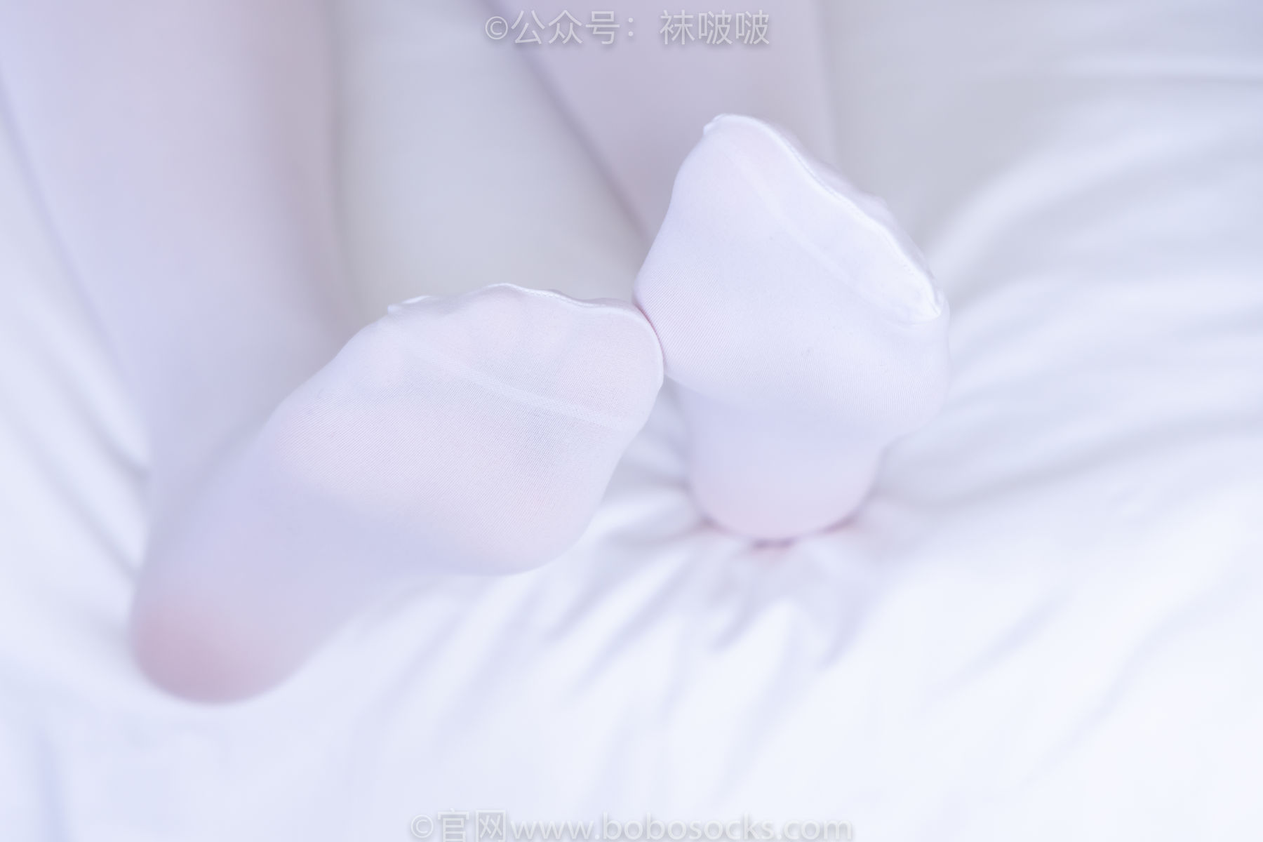 BoBoSocks袜啵啵 No.079 砂糖-皮鞋、厚白丝/(140P)