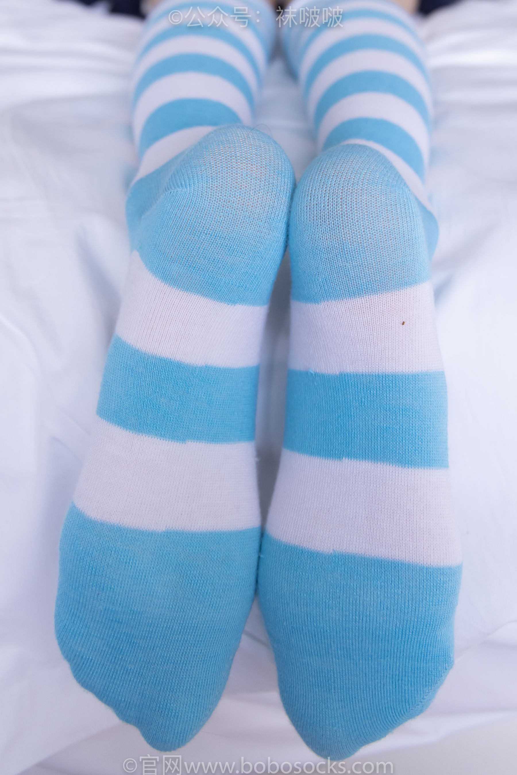 BoBoSocks袜啵啵 No.070 稚予-皮鞋、拖鞋、过膝袜、白棉袜/(148P)