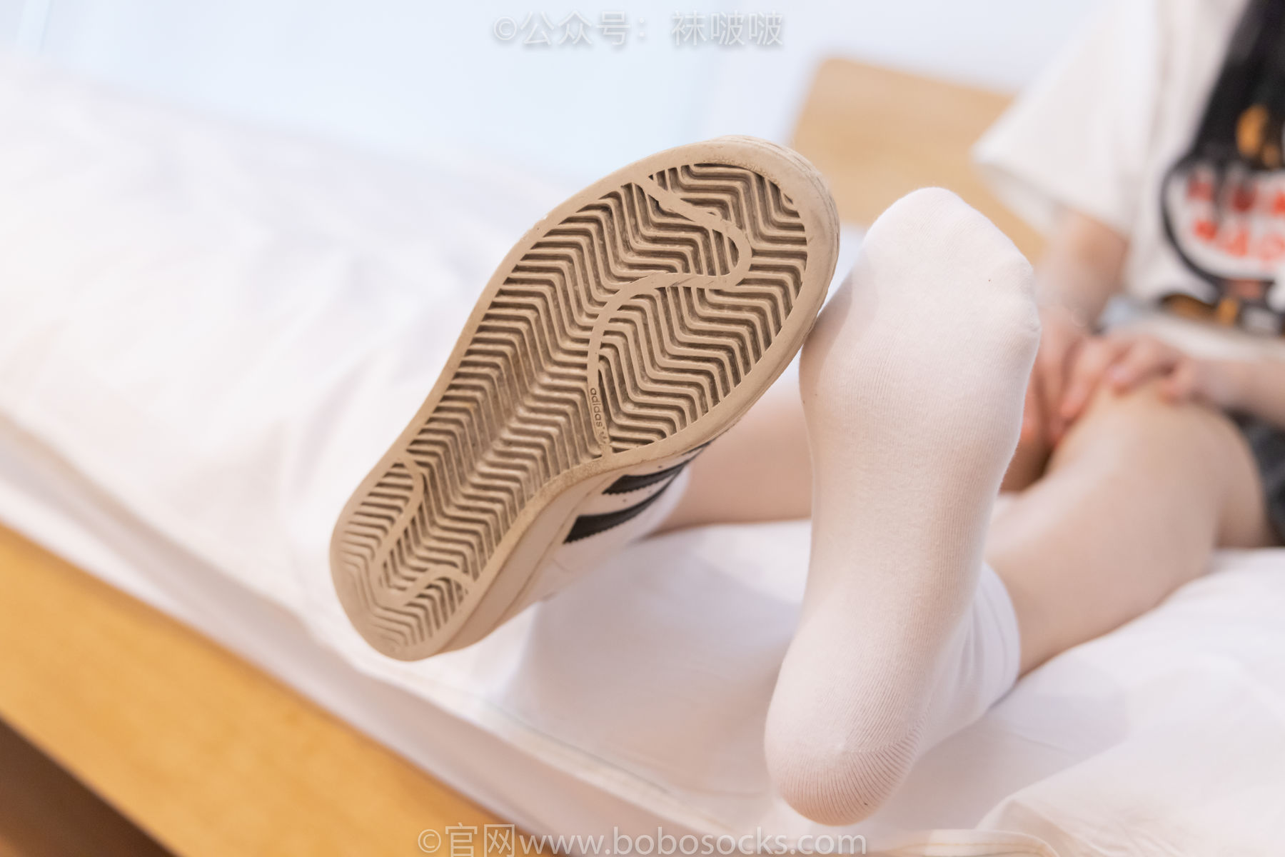 BoBoSocks袜啵啵 No.073 稚予-贝壳头、白棉袜、裸足/(145P)