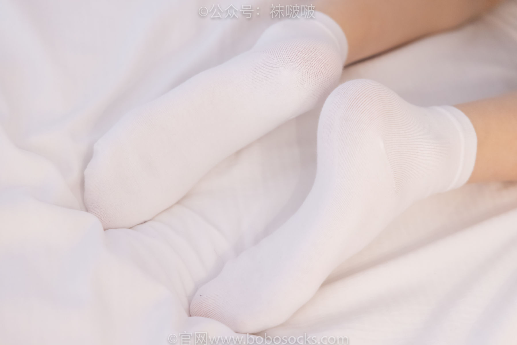 BoBoSocks袜啵啵 No.073 稚予-贝壳头、白棉袜、裸足/(145P)