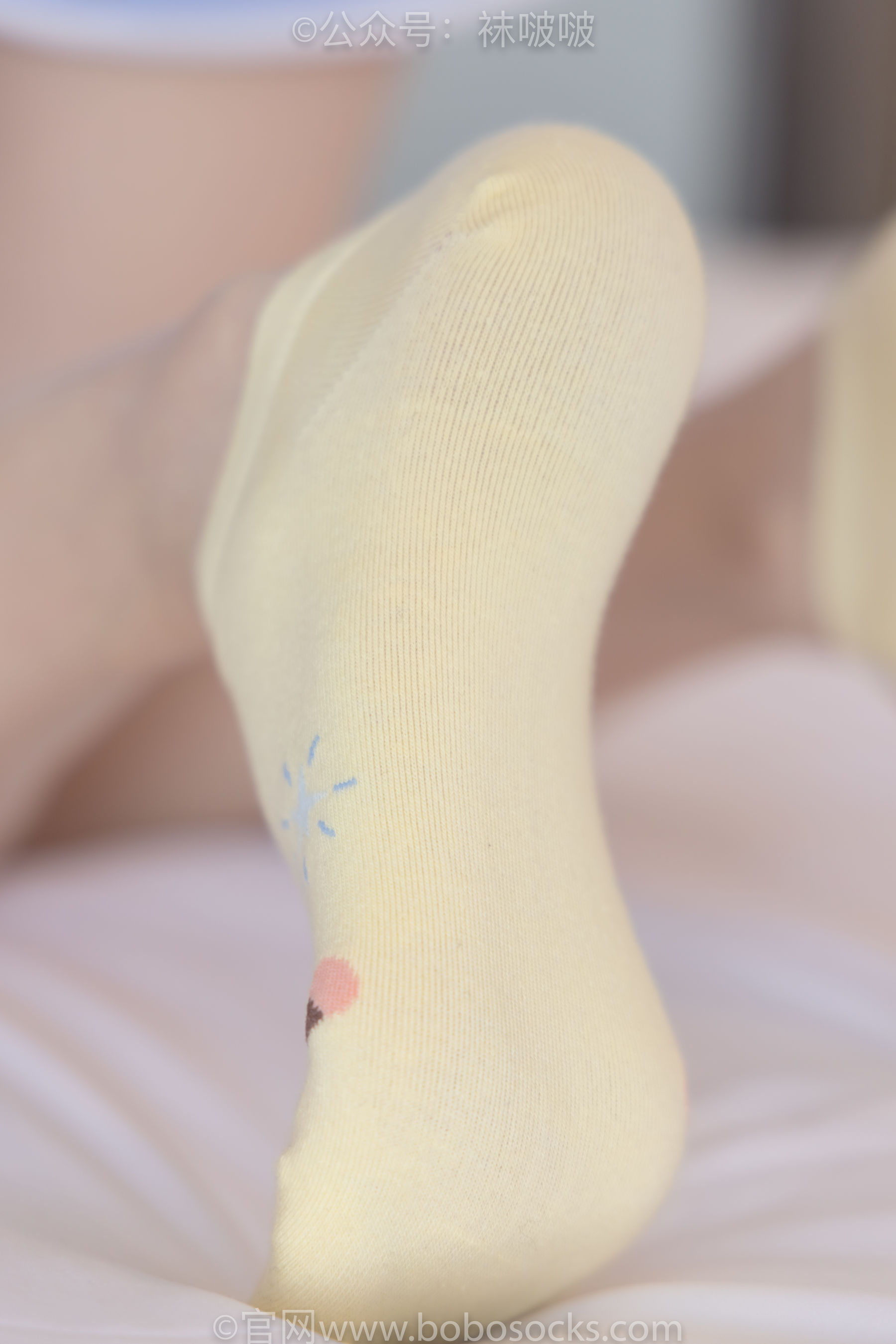 BoBoSocks袜啵啵 No.081 稚予- AJ、浅黄色短棉袜、浅蓝色短棉袜、裸足/(145P)