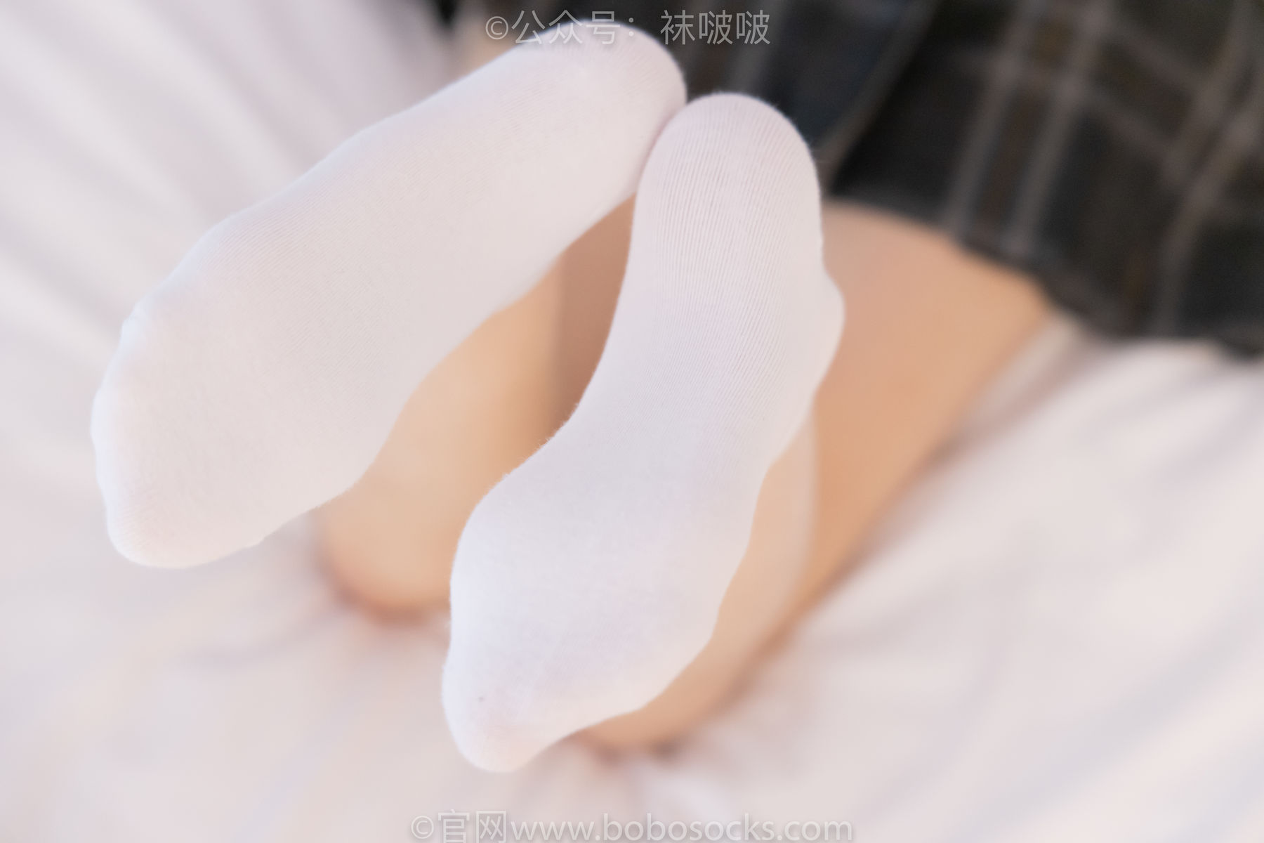 BoBoSocks袜啵啵 No.073 稚予-贝壳头、白棉袜、裸足/(145P)