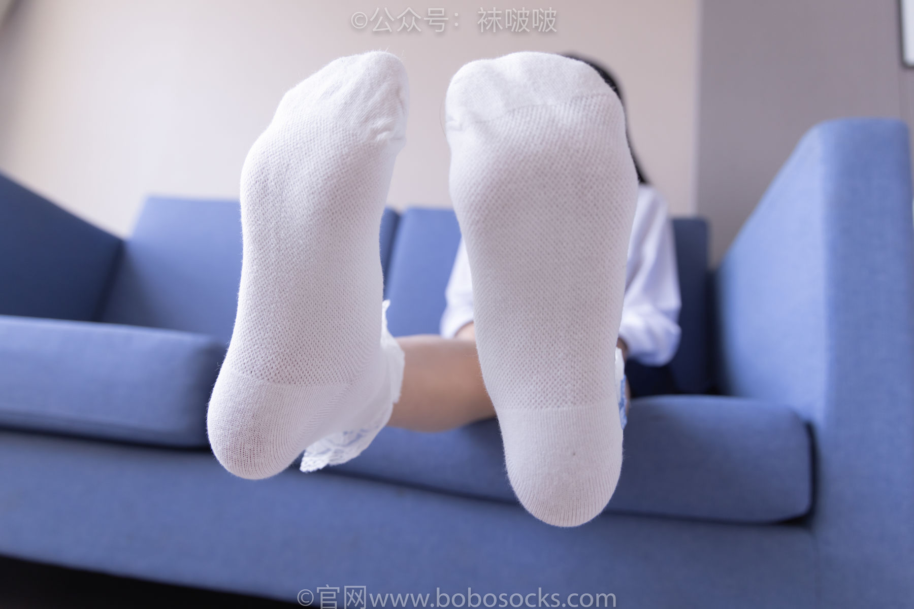 BoBoSocks袜啵啵 No.070 稚予-皮鞋、拖鞋、过膝袜、白棉袜/(148P)