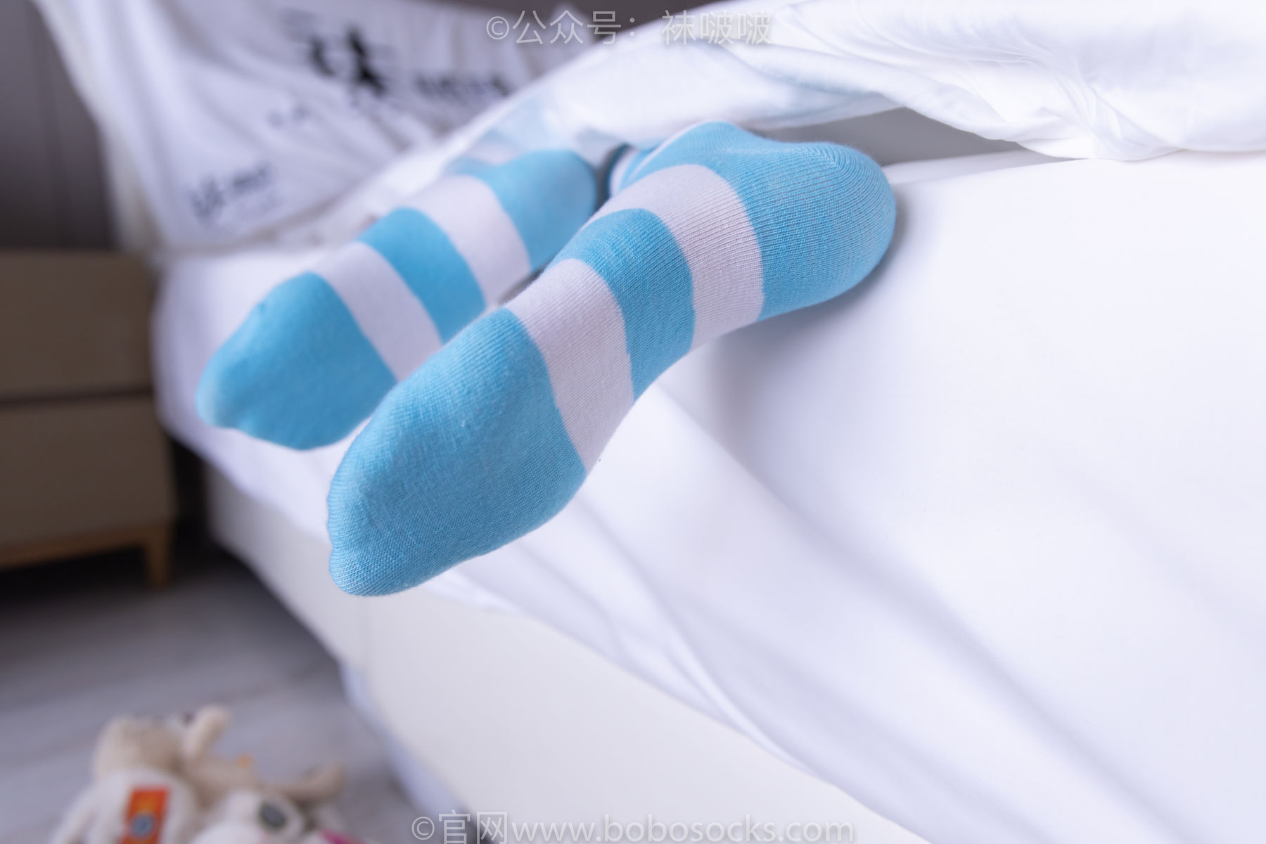 BoBoSocks袜啵啵 No.070 稚予-皮鞋、拖鞋、过膝袜、白棉袜/(148P)