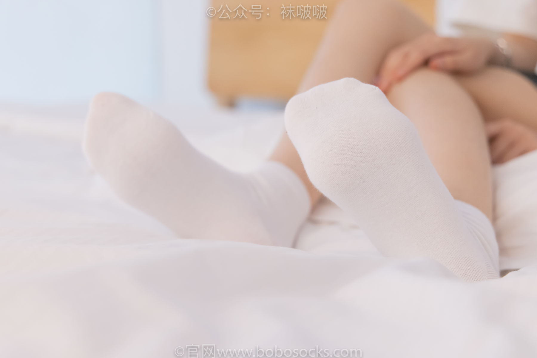 BoBoSocks袜啵啵 No.073 稚予-贝壳头、白棉袜、裸足/(145P)