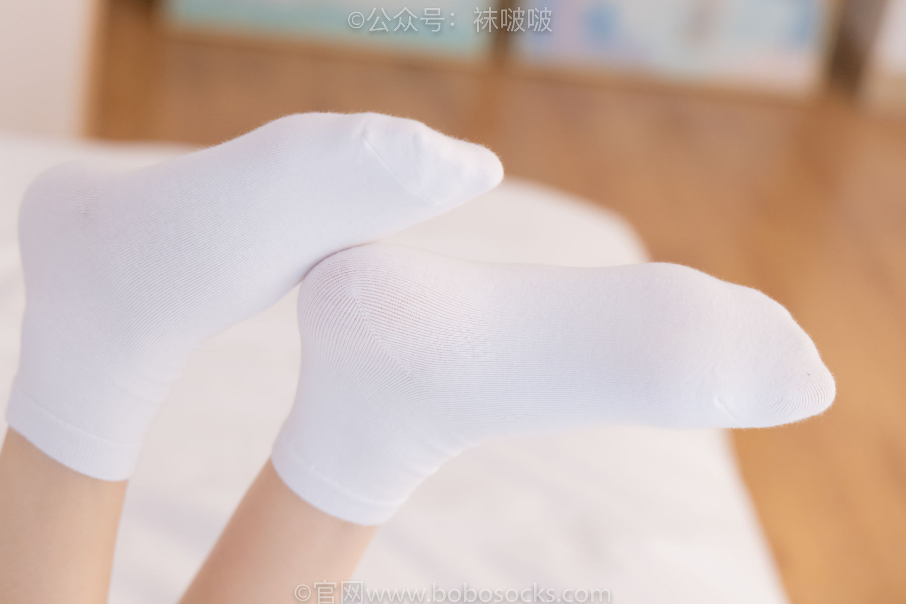 BoBoSocks袜啵啵 No.073 稚予-贝壳头、白棉袜、裸足/(145P)