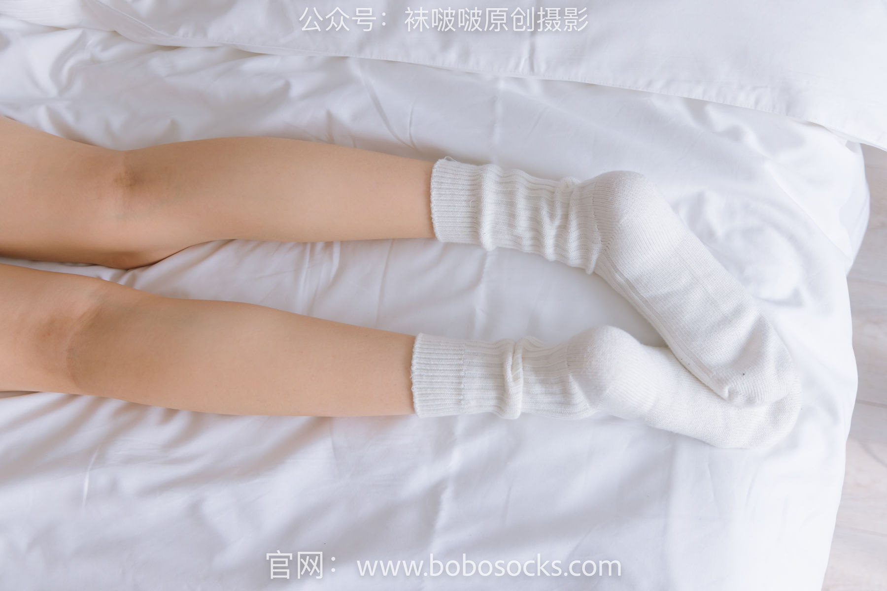 BoBoSocks袜啵啵 No.143 稚予-匡威板鞋、vans帆布鞋、两双白棉袜/(166P)