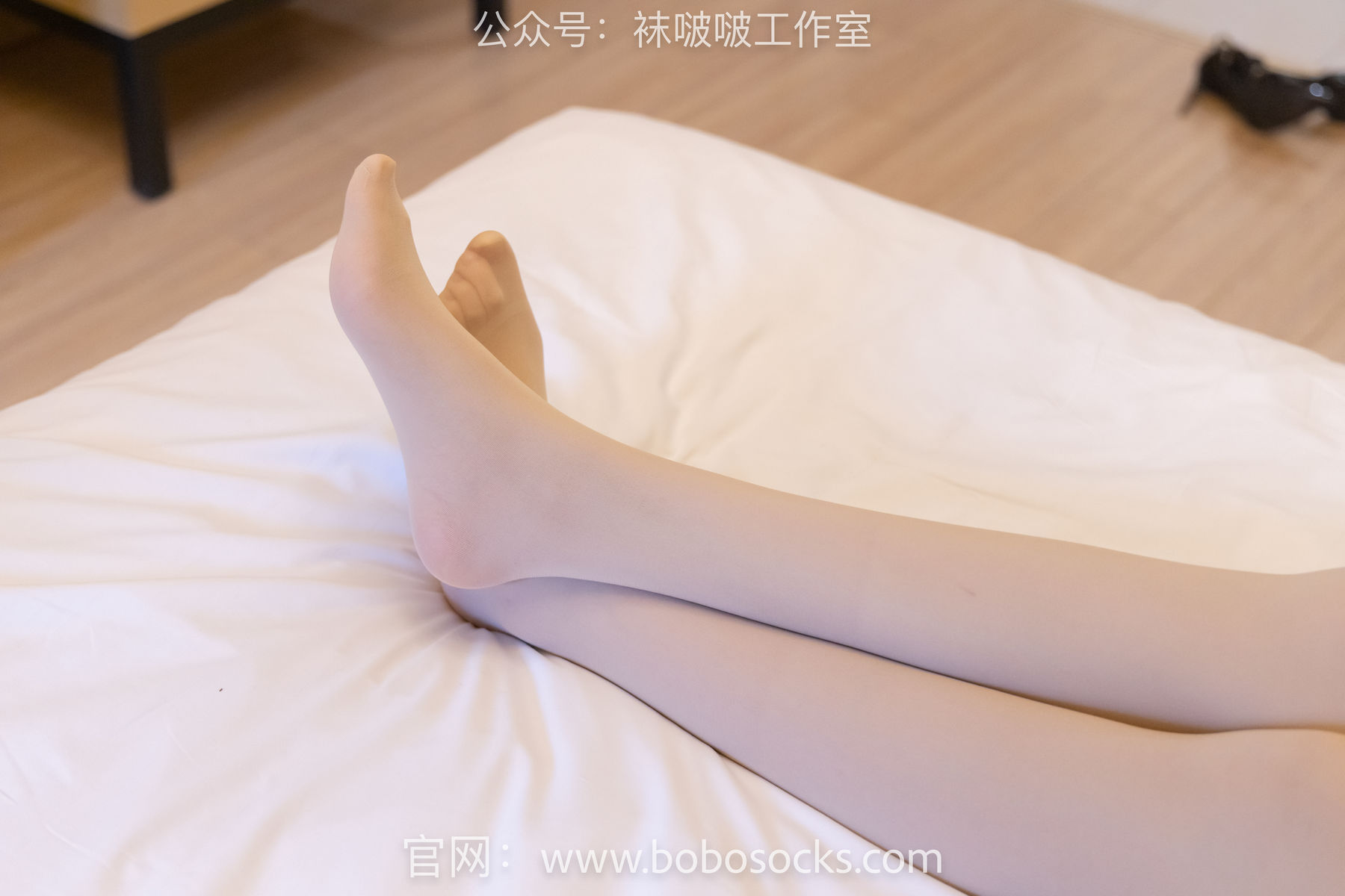 BoBoSocks袜啵啵 No.117 小甜豆-黑皮鞋、厚肉丝/(135P)