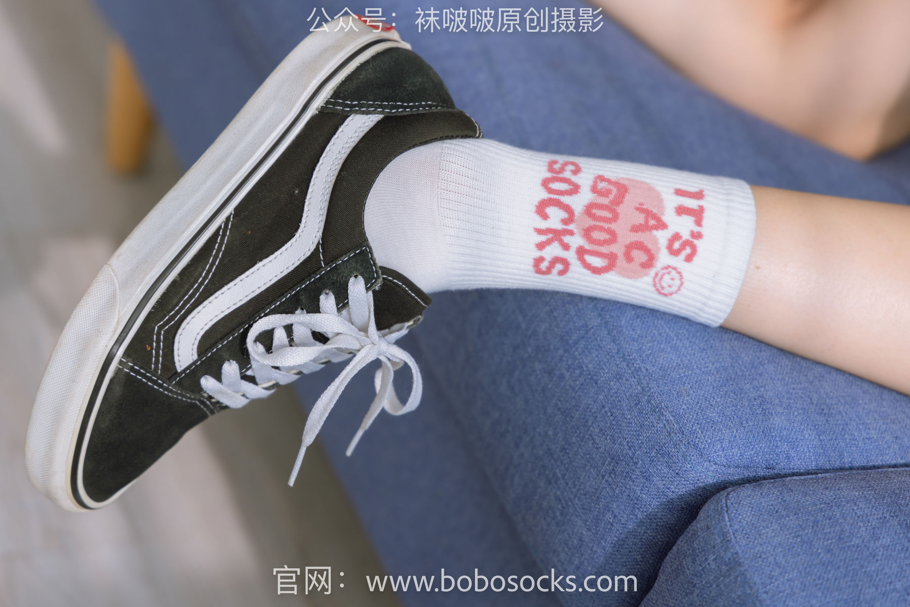 BoBoSocks袜啵啵 No.143 稚予-匡威板鞋、vans帆布鞋、两双白棉袜/(166P)