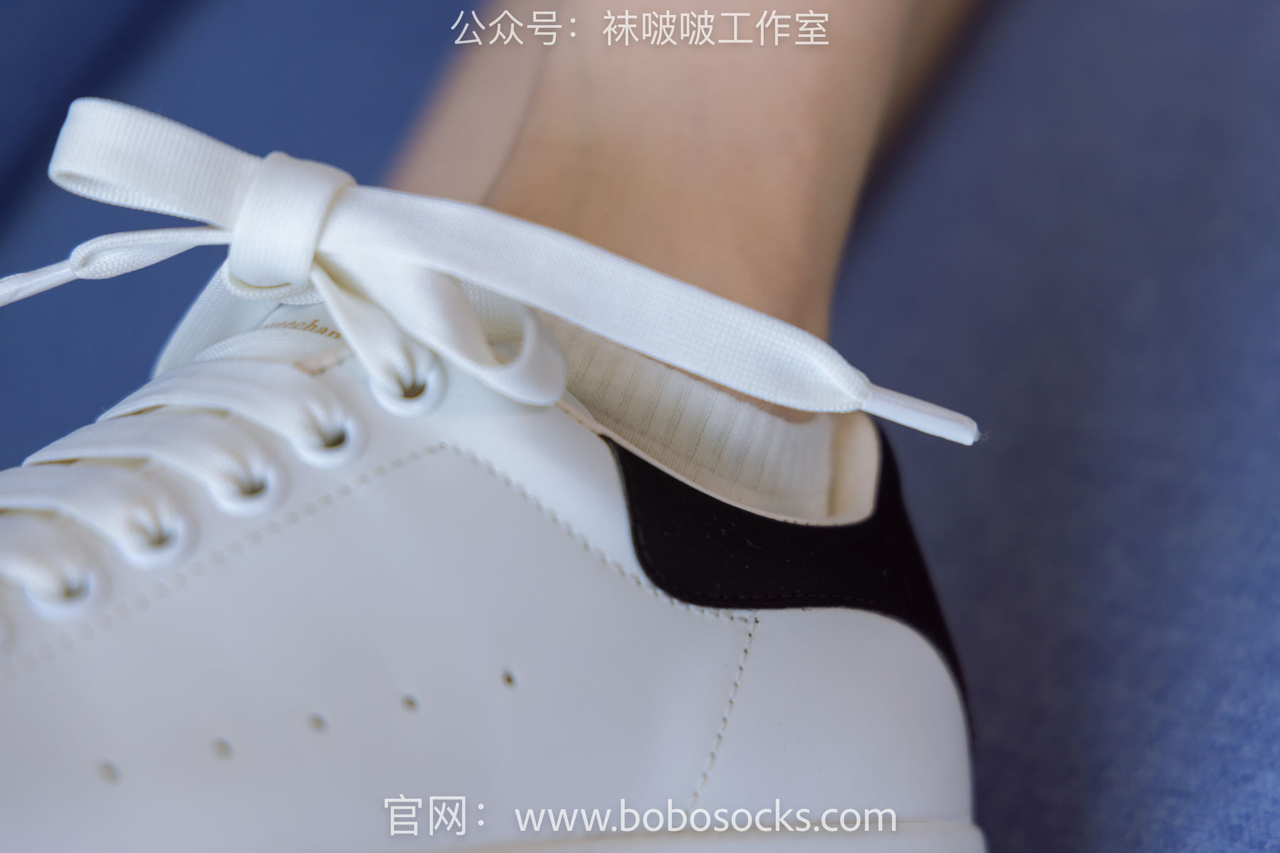 BoBoSocks袜啵啵 No.127 稚予-麦昆板鞋、两双自然穿旧棉袜、裸足/(139P)