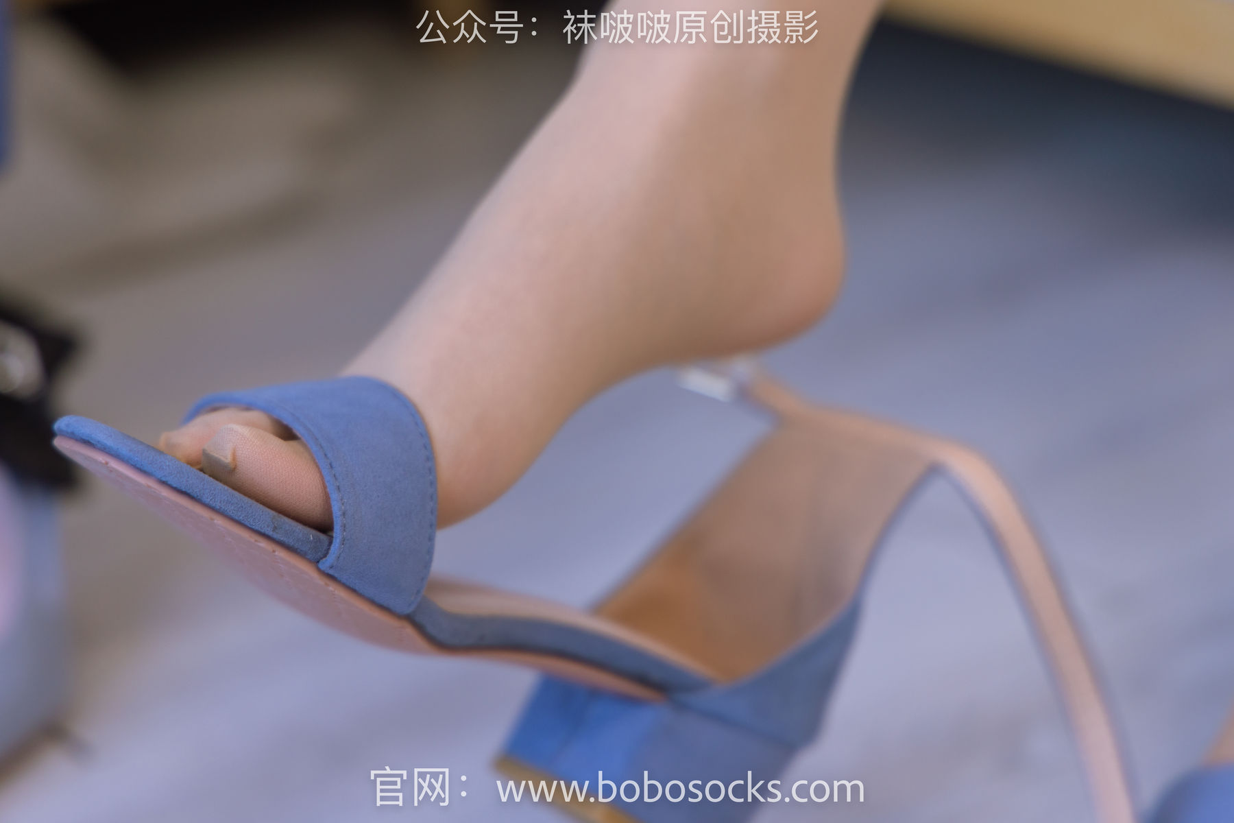 BoBoSocks袜啵啵 No.131 苏苏-两双高跟鞋、黑丝、肉丝五指袜/(140P)