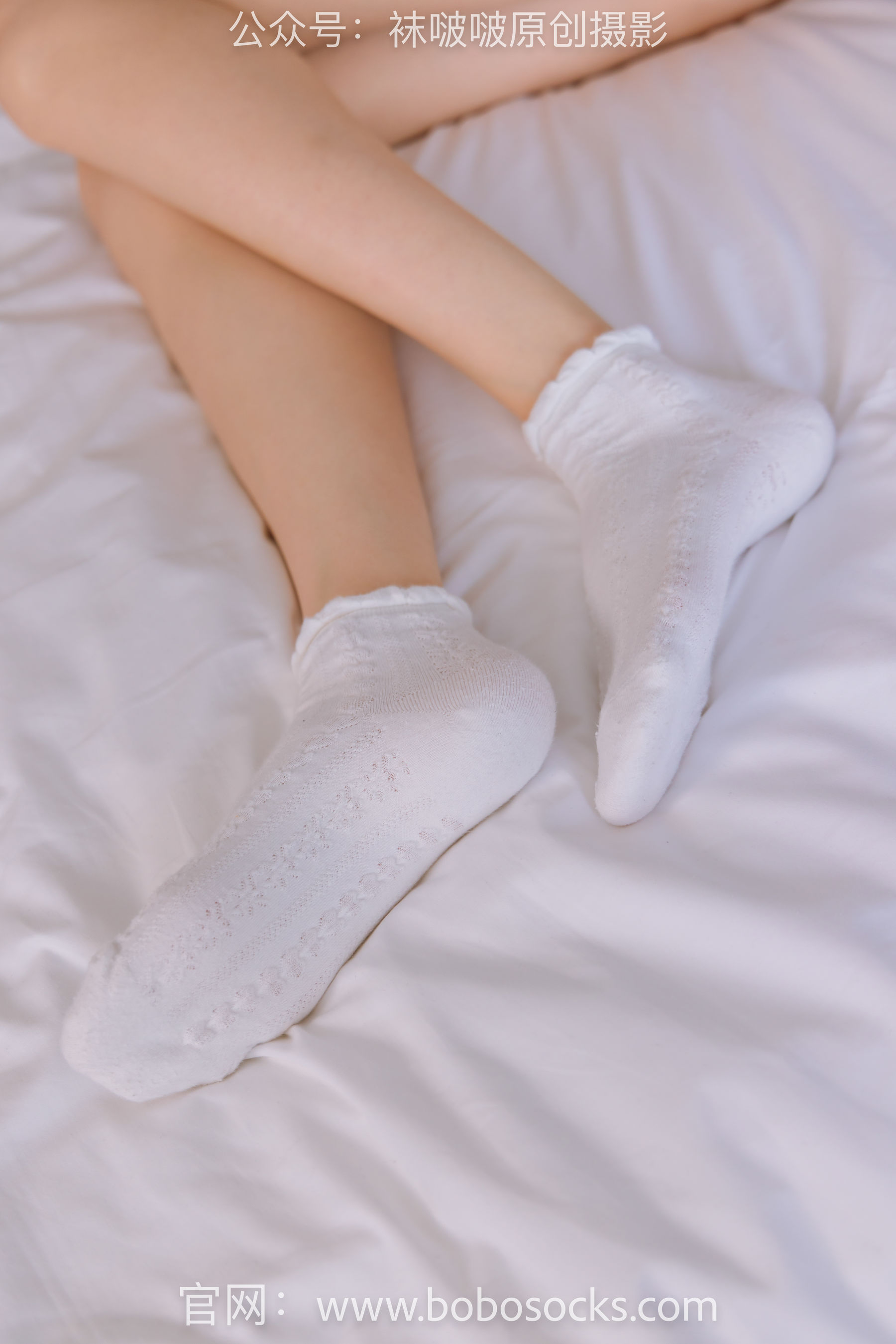 BoBoSocks袜啵啵 No.147 稚予-空军一号板鞋、白棉袜、体操服/(139P)