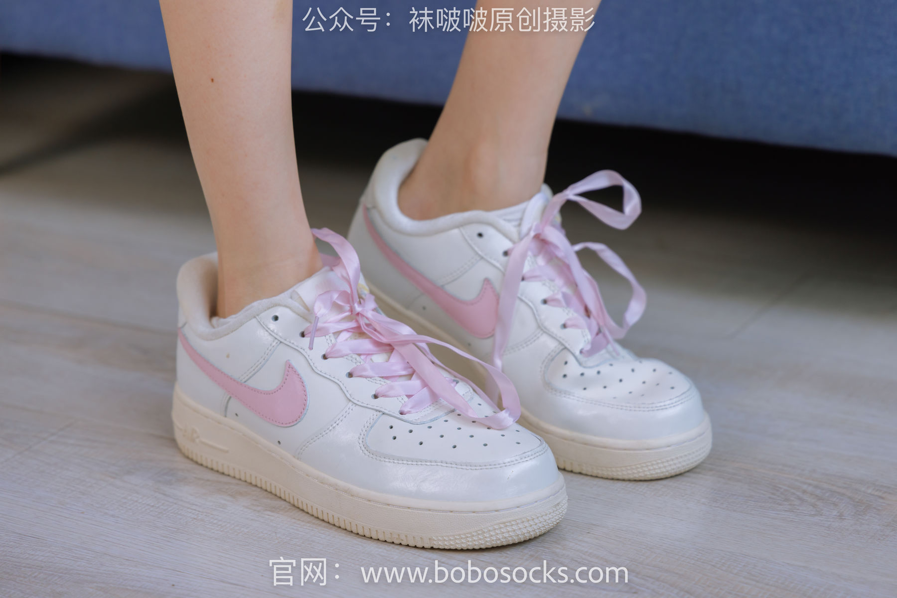 BoBoSocks袜啵啵 No.147 稚予-空军一号板鞋、白棉袜、体操服/(139P)