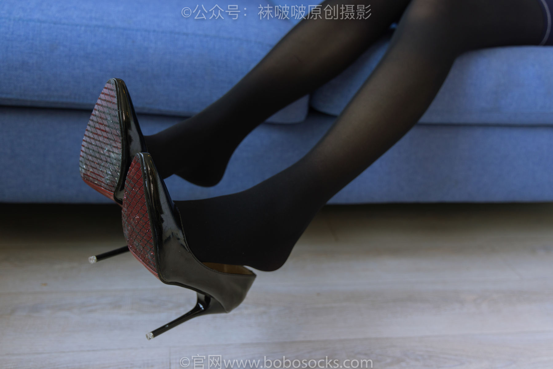 BoBoSocks袜啵啵 No.150 小甜豆-高跟鞋、厚黑丝/(140P)