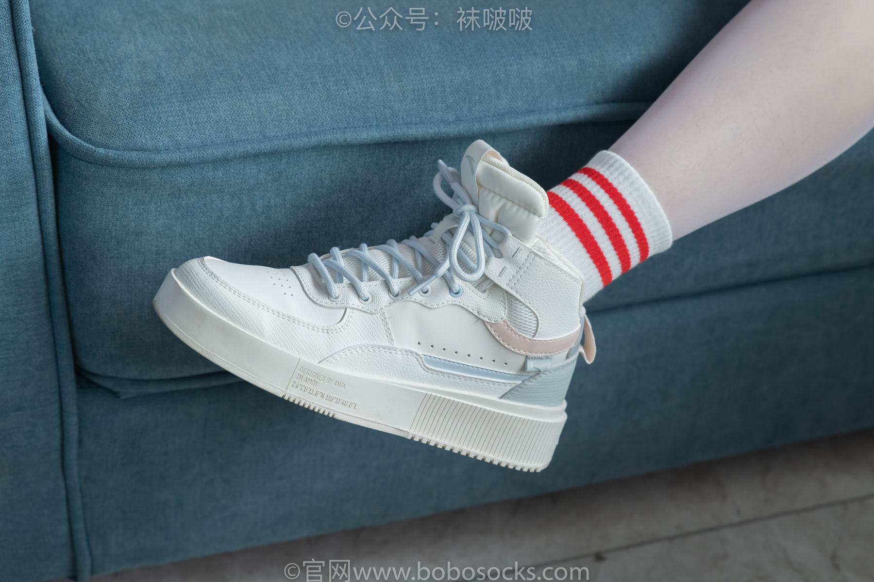 BoBoSocks袜啵啵 积分限定作品004 熊熊-板鞋、白棉袜、白丝/(139P)