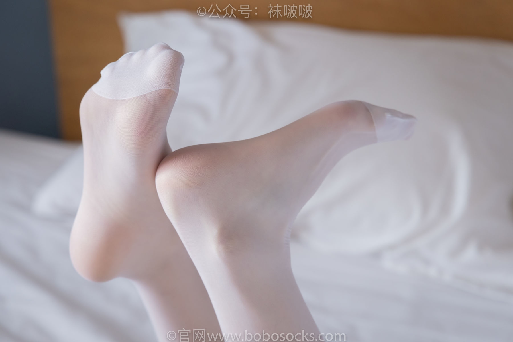 BoBoSocks袜啵啵 积分限定作品004 熊熊-板鞋、白棉袜、白丝/(139P)