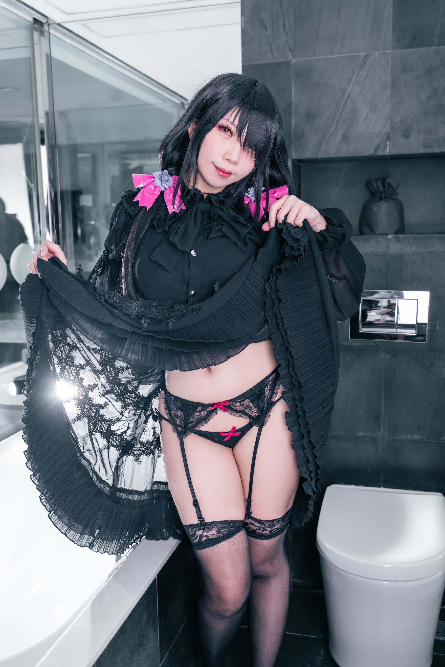 小琪-Aki - Kurumi Black Underwear/(39P)