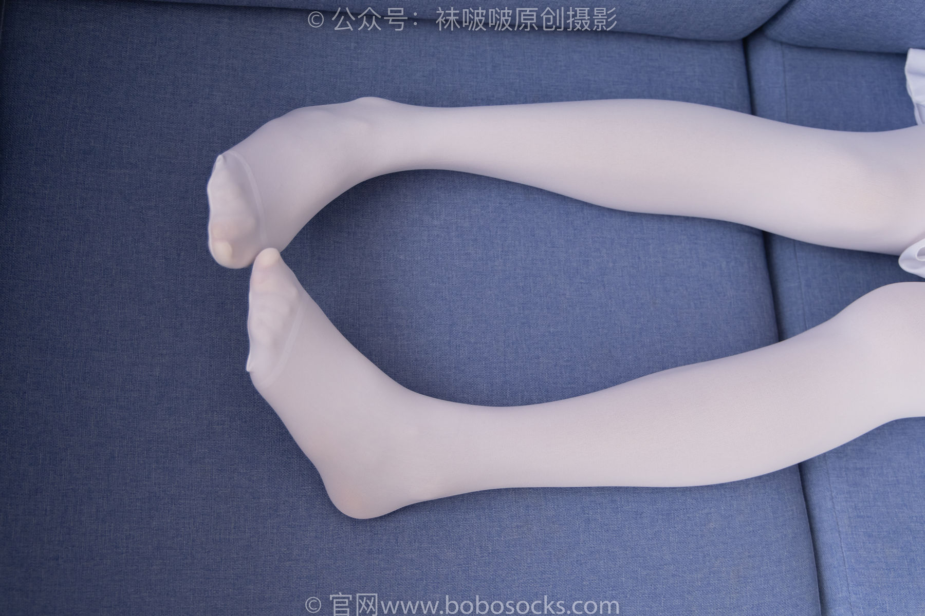 BoBoSocks袜啵啵 No.195 小甜豆-黑皮鞋、厚白丝、女仆装/(135P)