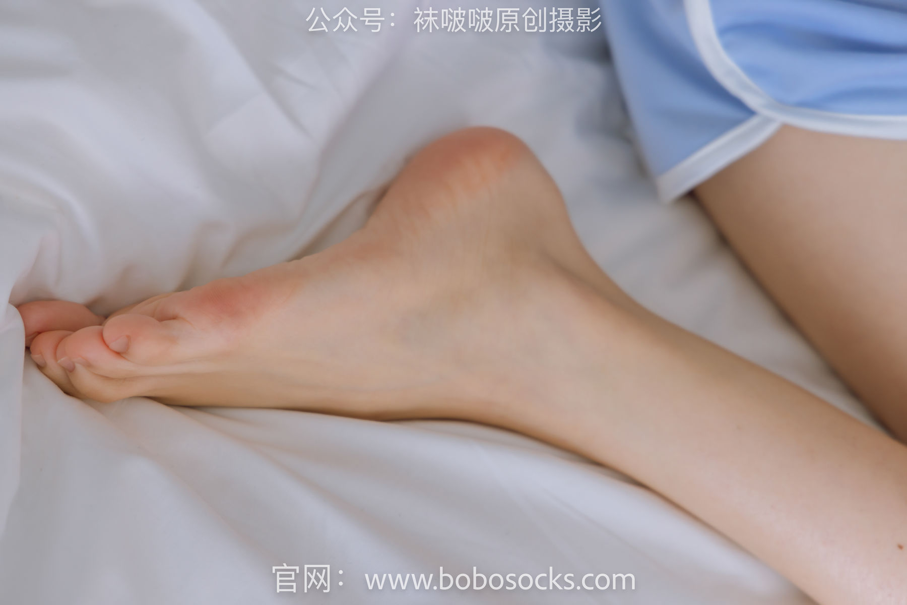 BoBoSocks袜啵啵 No.157 稚予-高跟鞋、白丝大腿袜、裸足/(140P)