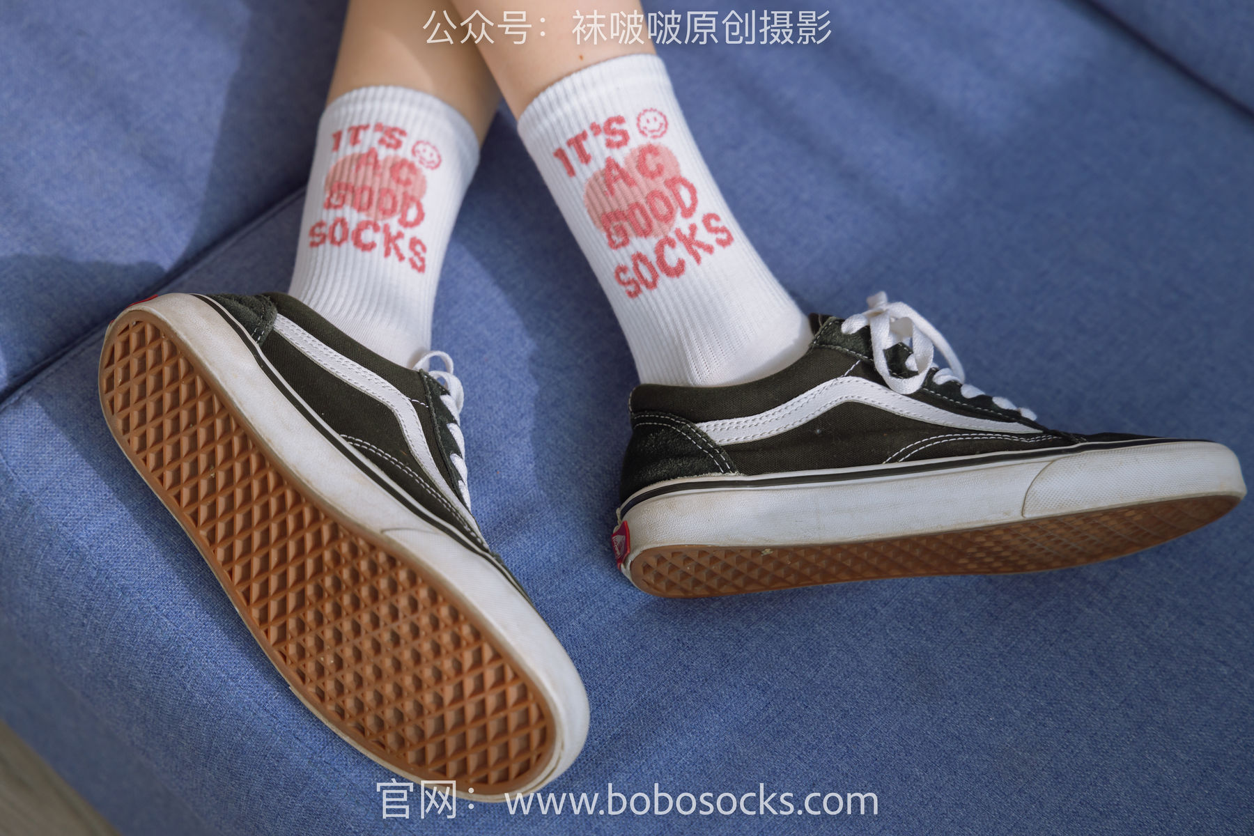 BoBoSocks袜啵啵 No.143 稚予-匡威板鞋、vans帆布鞋、两双白棉袜/(166P)