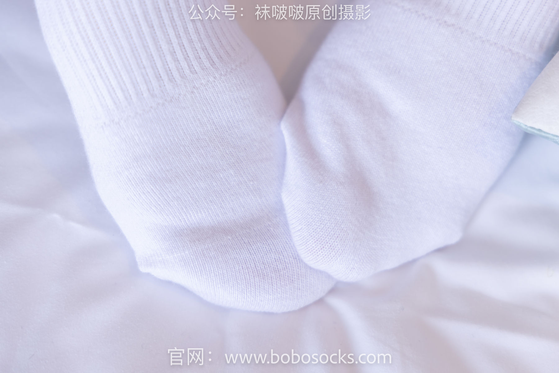 BoBoSocks袜啵啵 No.136 小甜豆-高跟长靴、白棉袜、裸足/(200P)