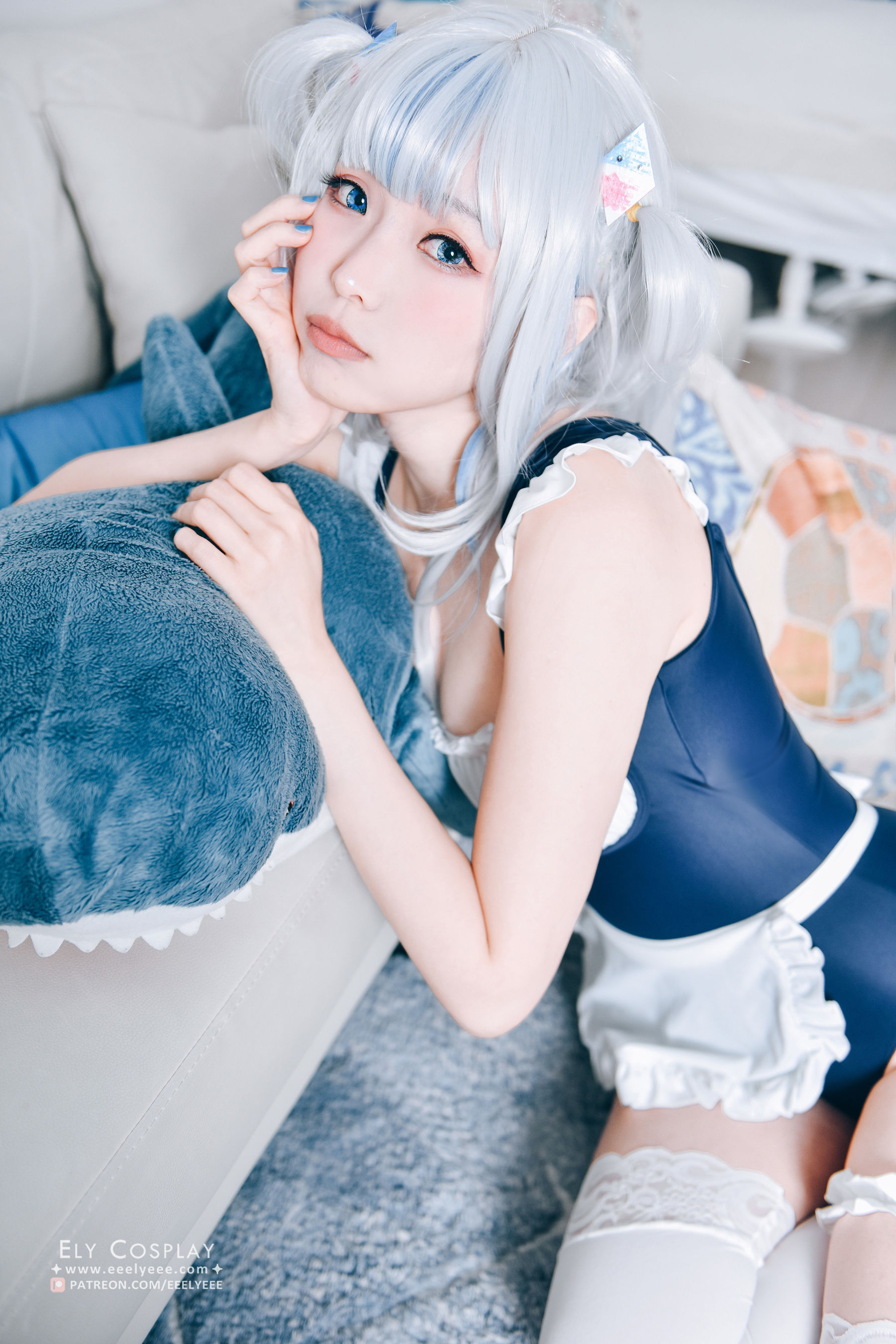 Ely_eee(ElyEE子) - Gura Swimsuit/(19P)