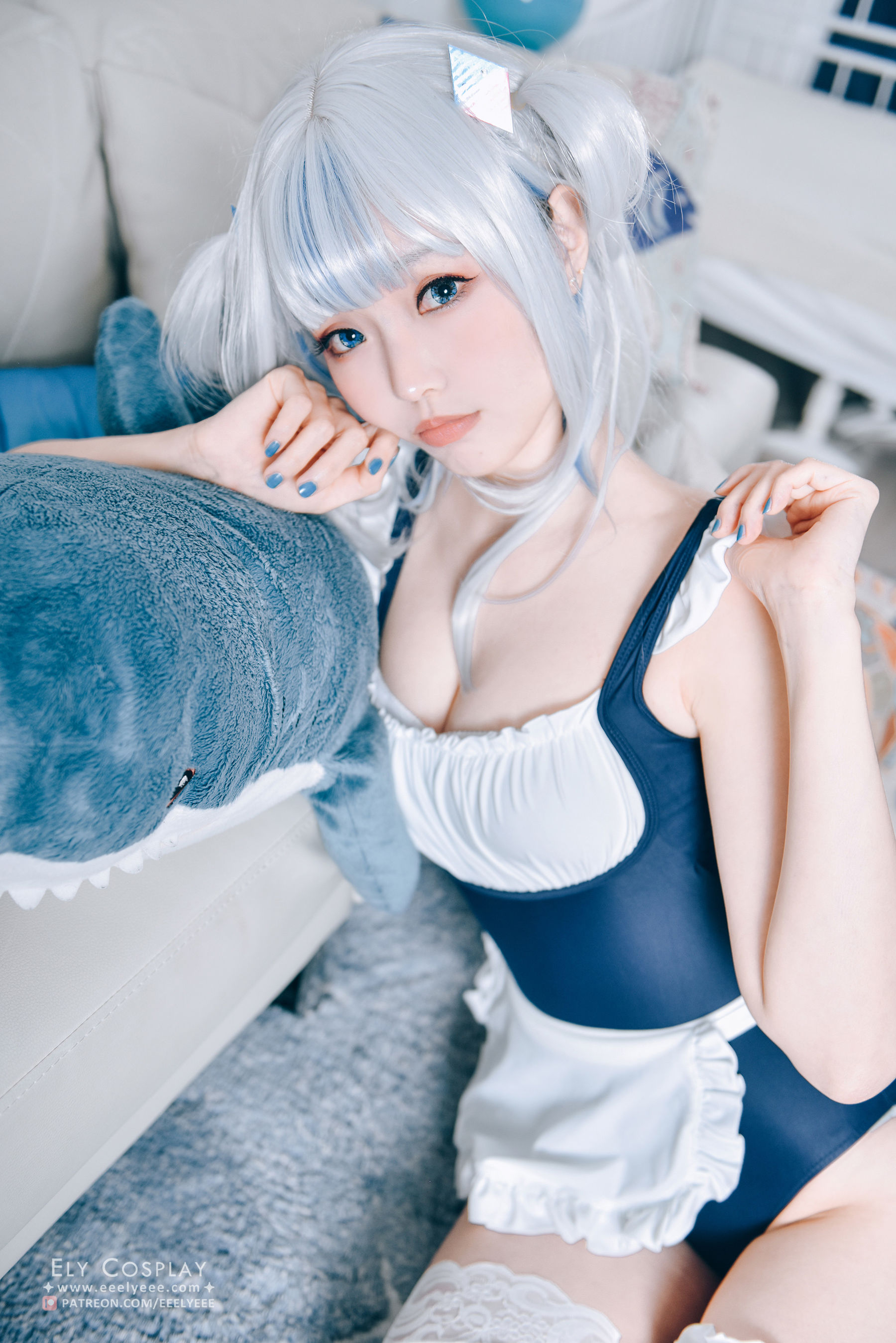 Ely_eee(ElyEE子) - Gura Swimsuit/(19P)