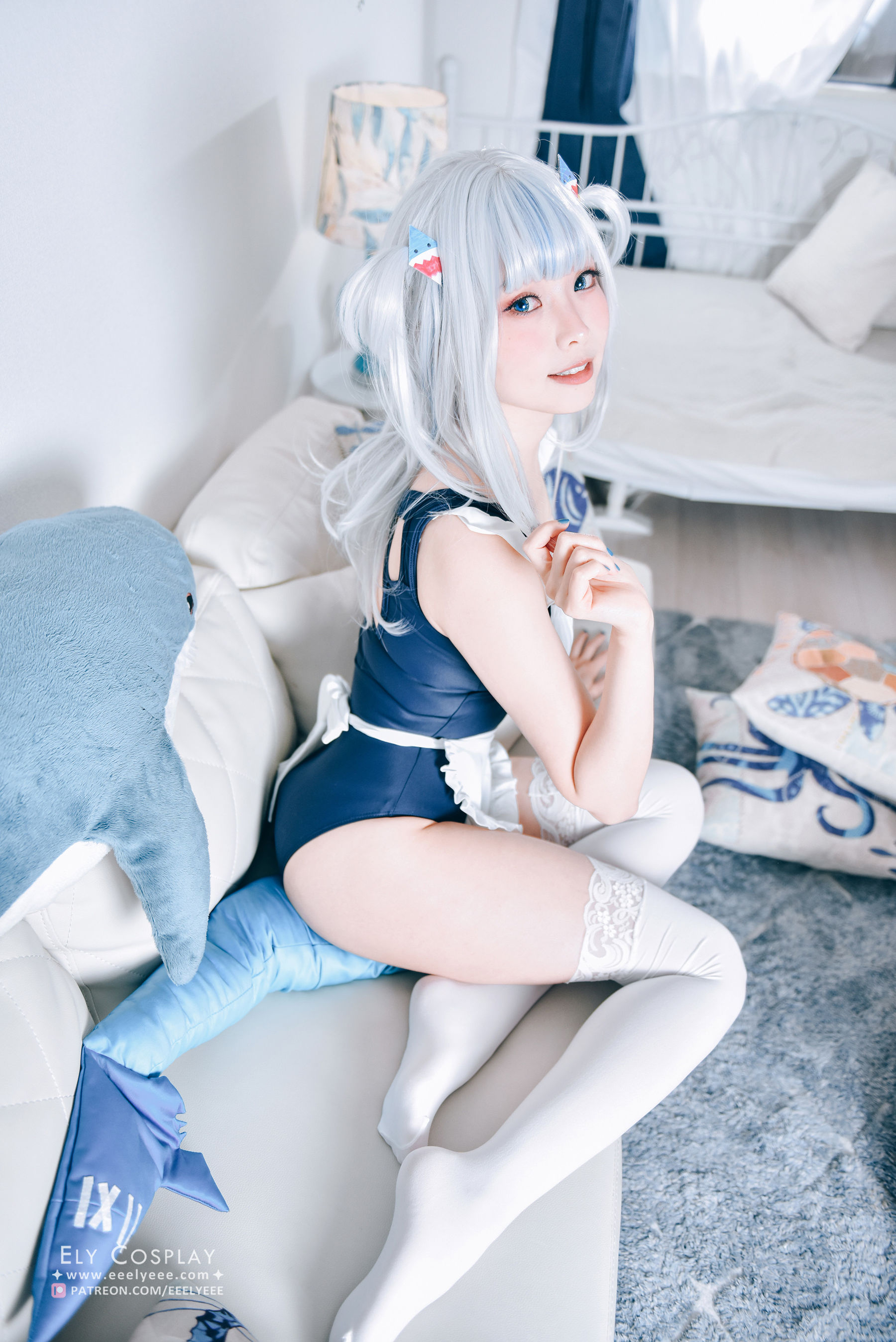 Ely_eee(ElyEE子) - Gura Swimsuit/(19P)