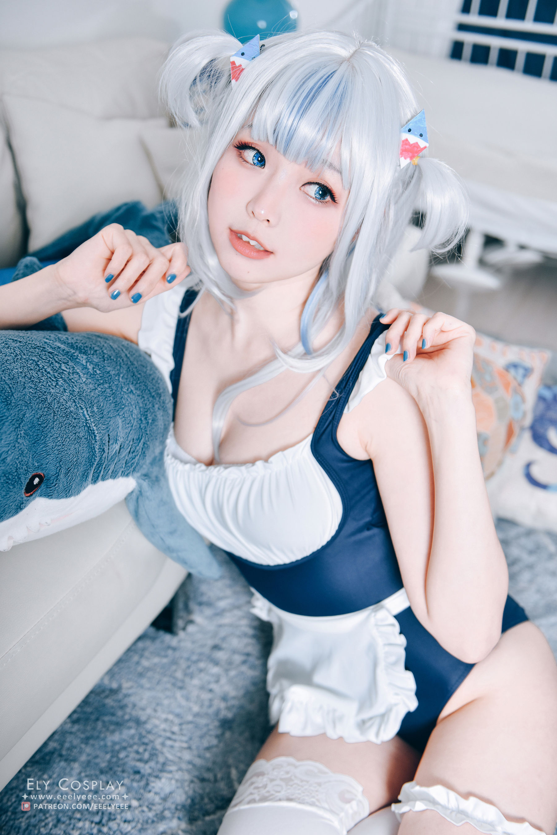 Ely_eee(ElyEE子) - Gura Swimsuit/(19P)