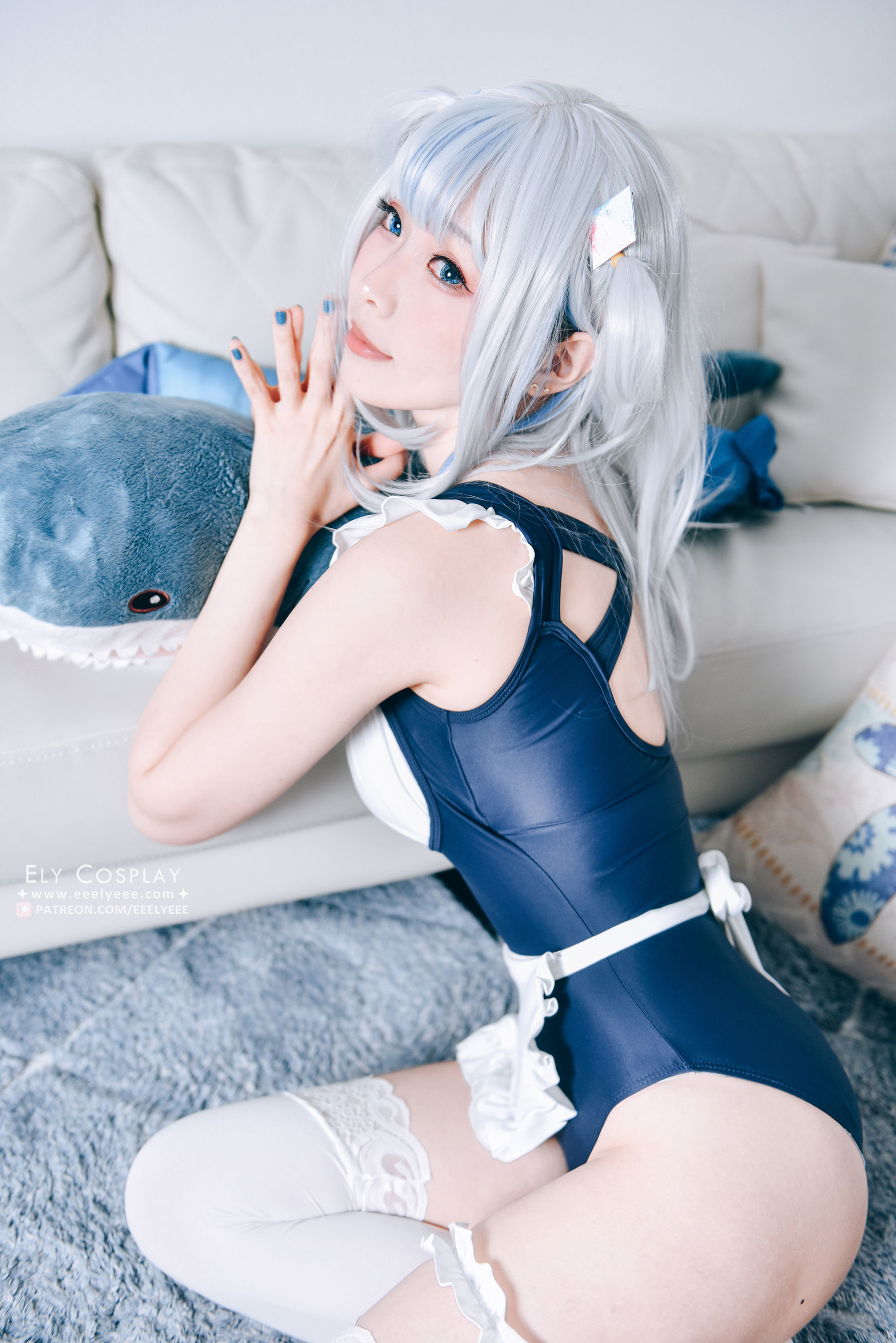 Ely_eee(ElyEE子) - Gura Swimsuit/(19P)