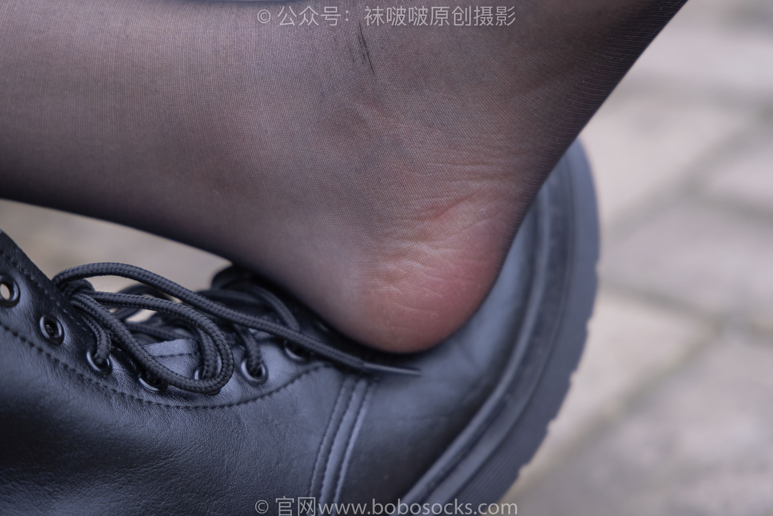 BoBoSocks袜啵啵 No.221 小甜豆-马丁靴、黑丝/(133P)