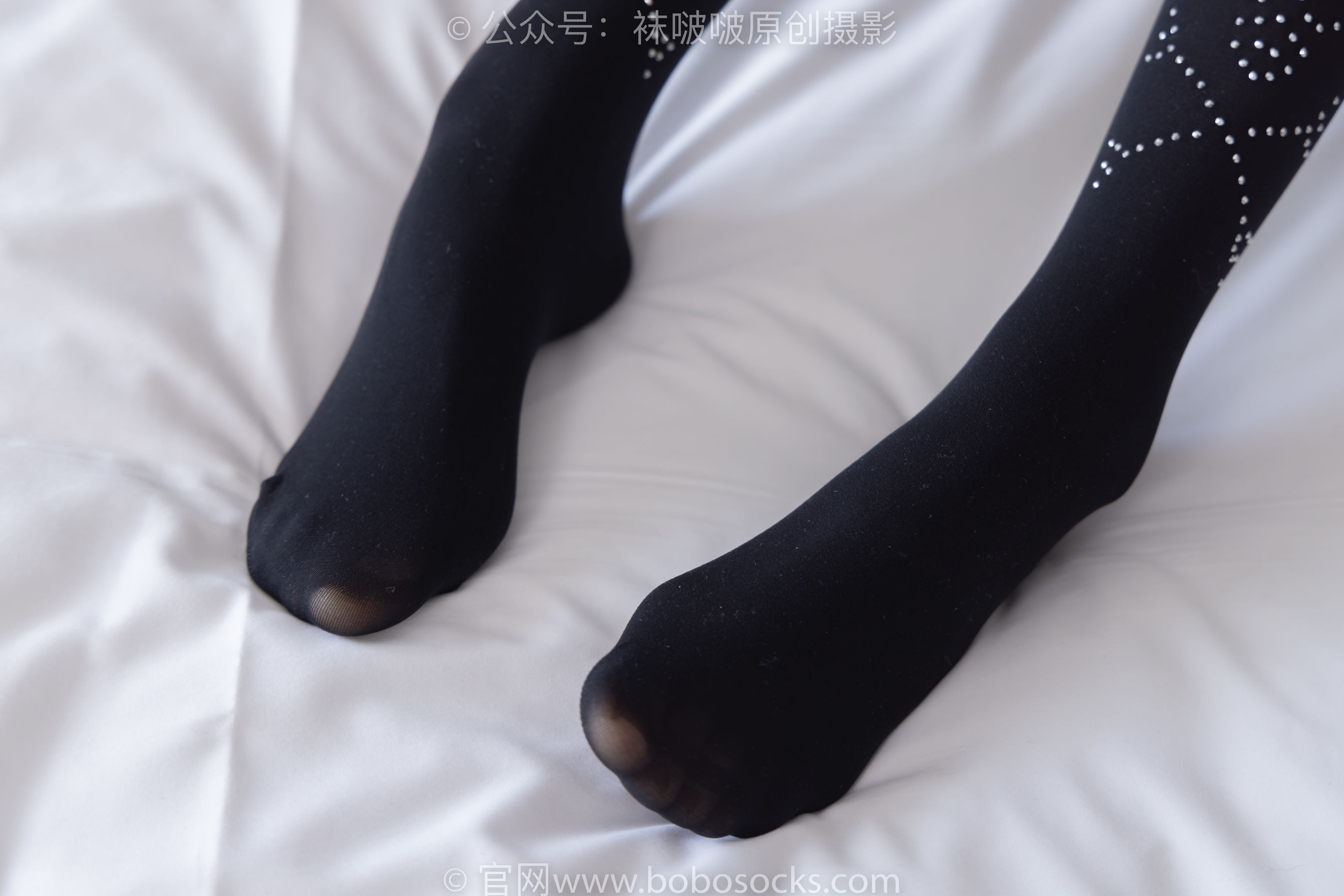 BoBoSocks袜啵啵 No.219 稚予-板鞋、拖鞋、厚黑丝、蕾丝黑丝/(140P)