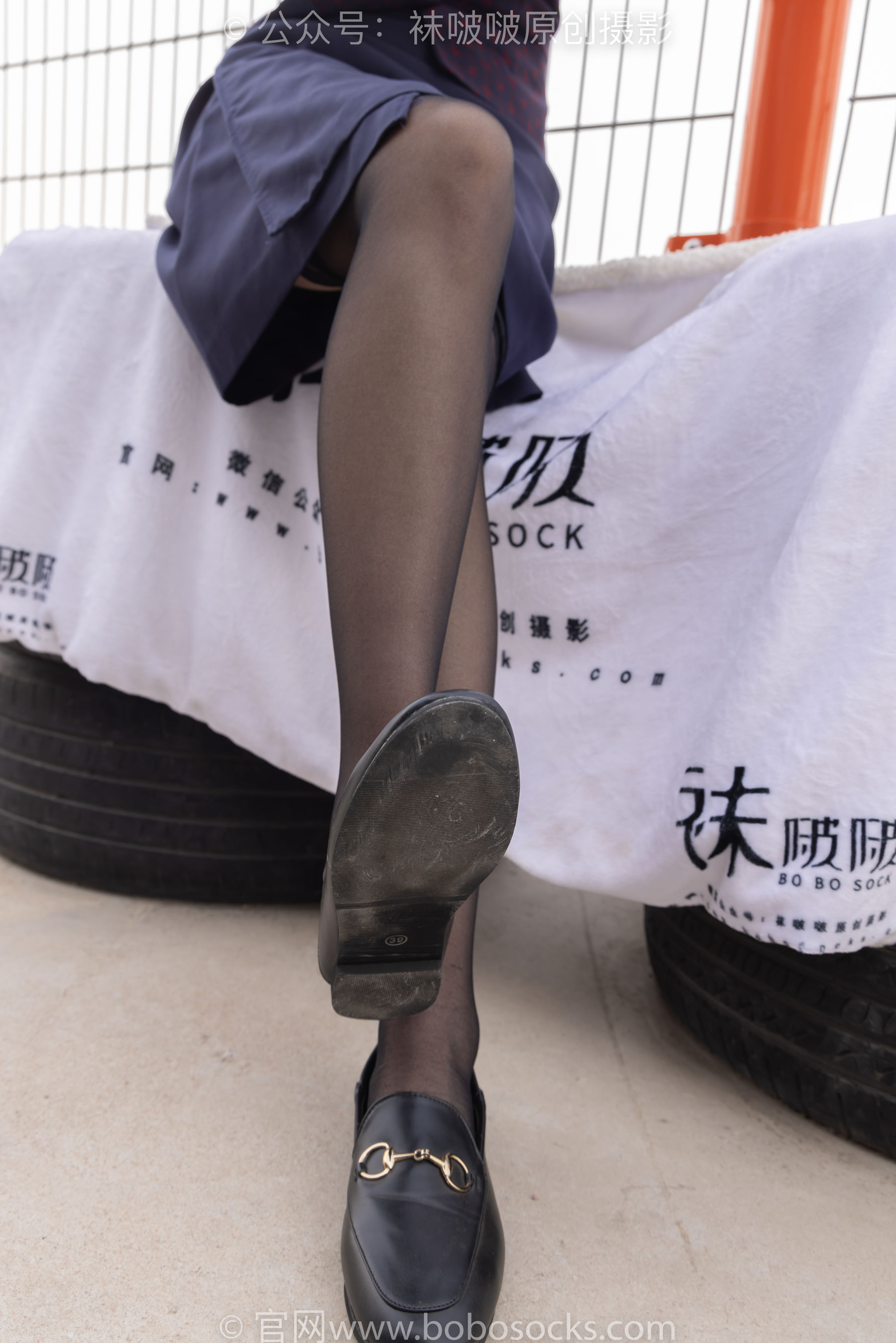 BoBoSocks袜啵啵 No.227 小甜豆-皮鞋、黑丝、裸足/(150P)