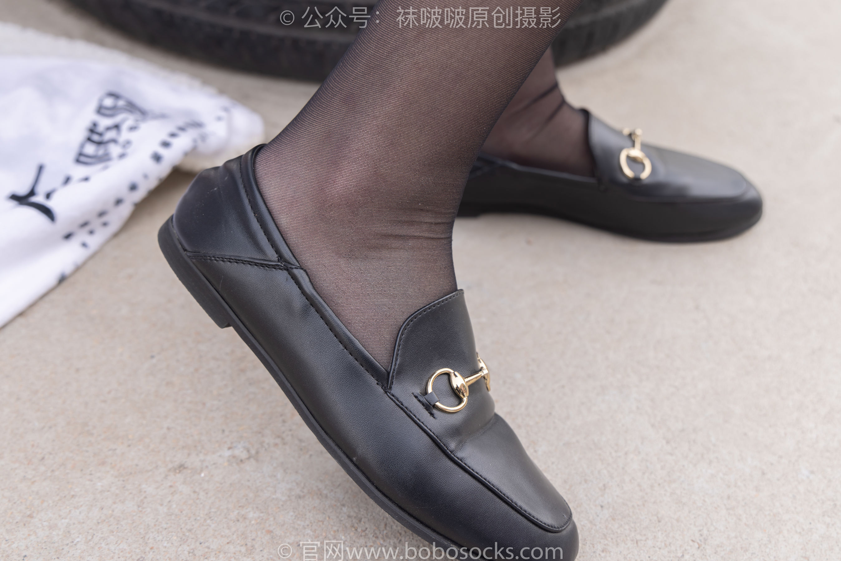 BoBoSocks袜啵啵 No.227 小甜豆-皮鞋、黑丝、裸足/(150P)