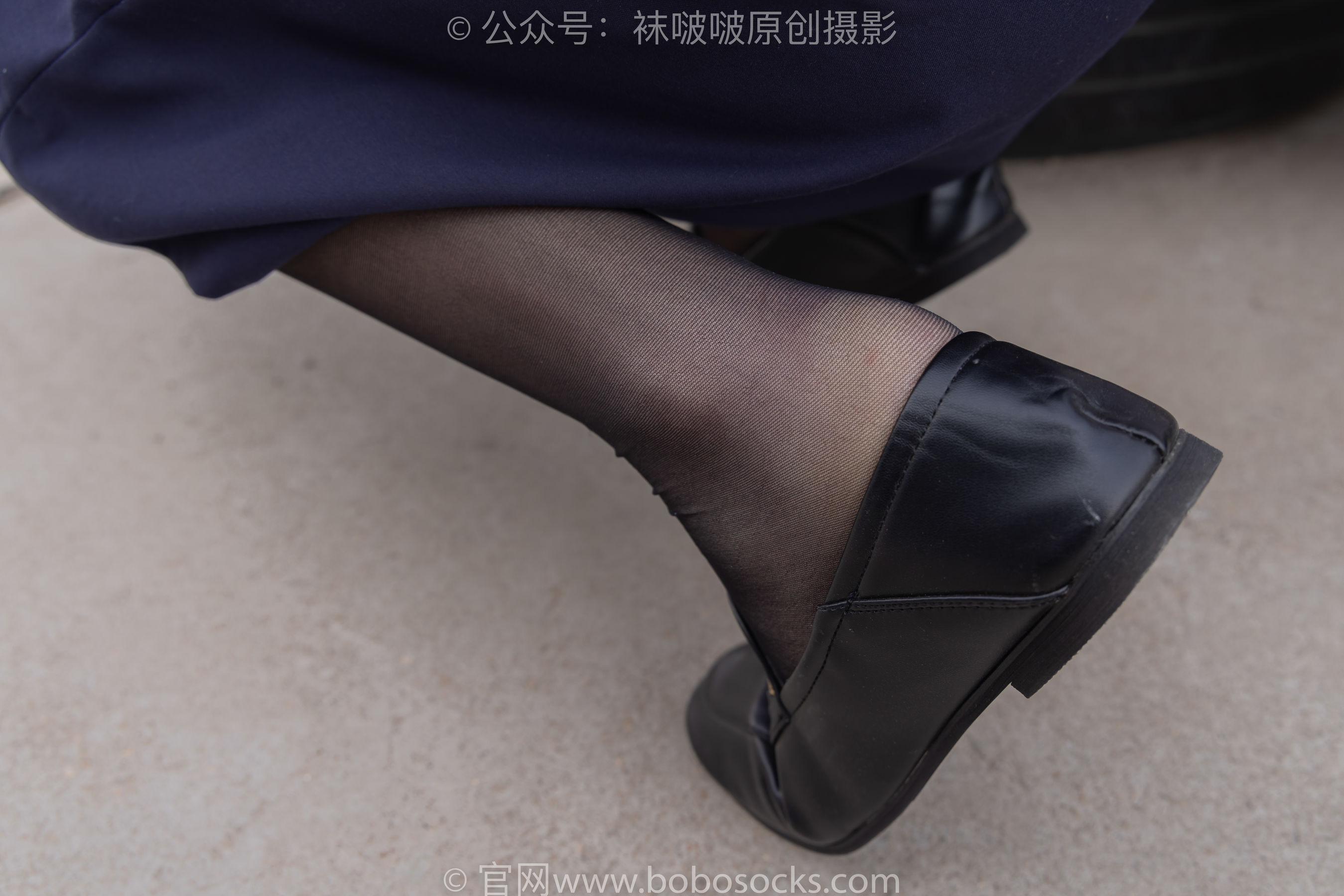 BoBoSocks袜啵啵 No.227 小甜豆-皮鞋、黑丝、裸足/(150P)