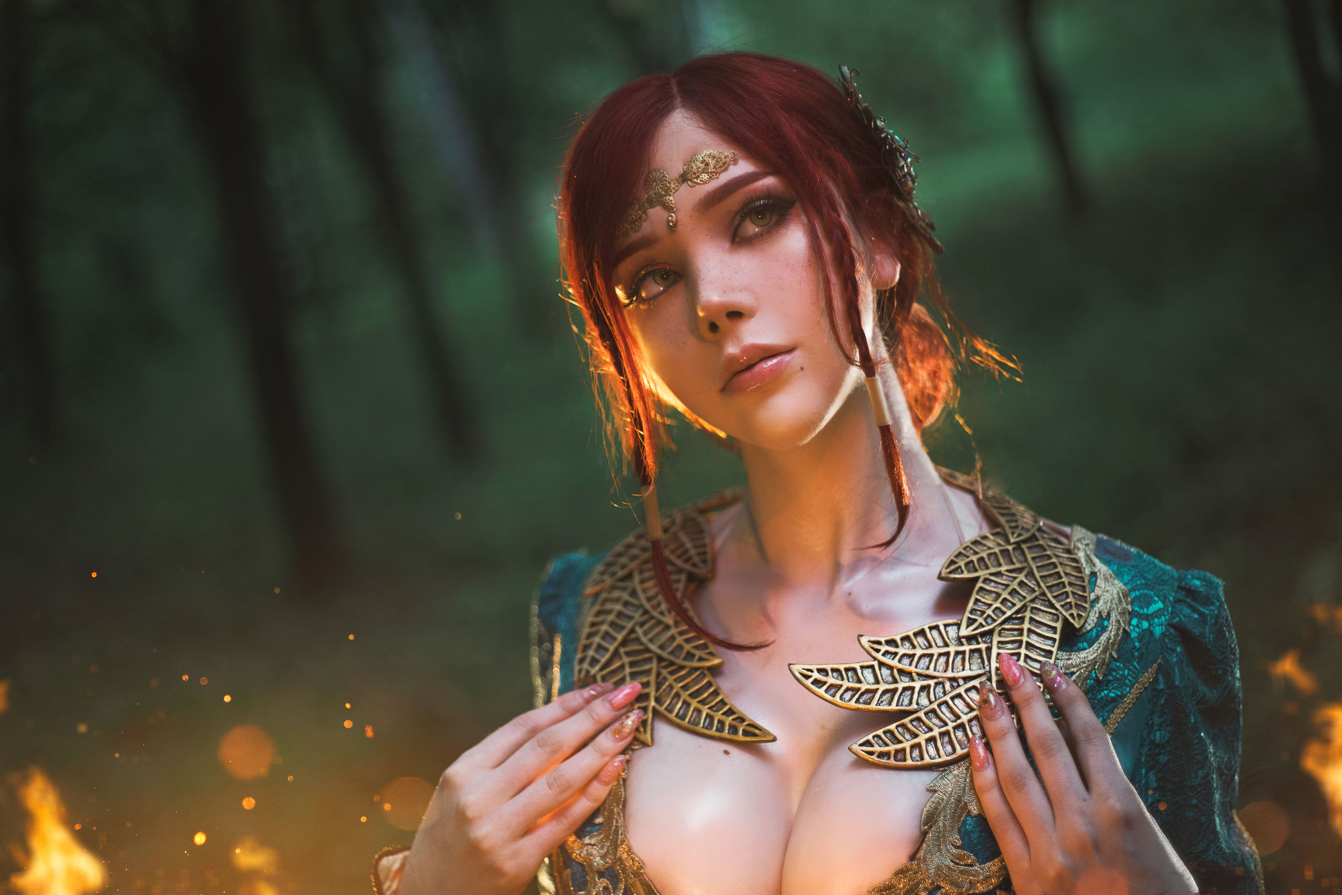 [COS福利] 国外美女SayaTheFox - Triss Merigold/(24P)