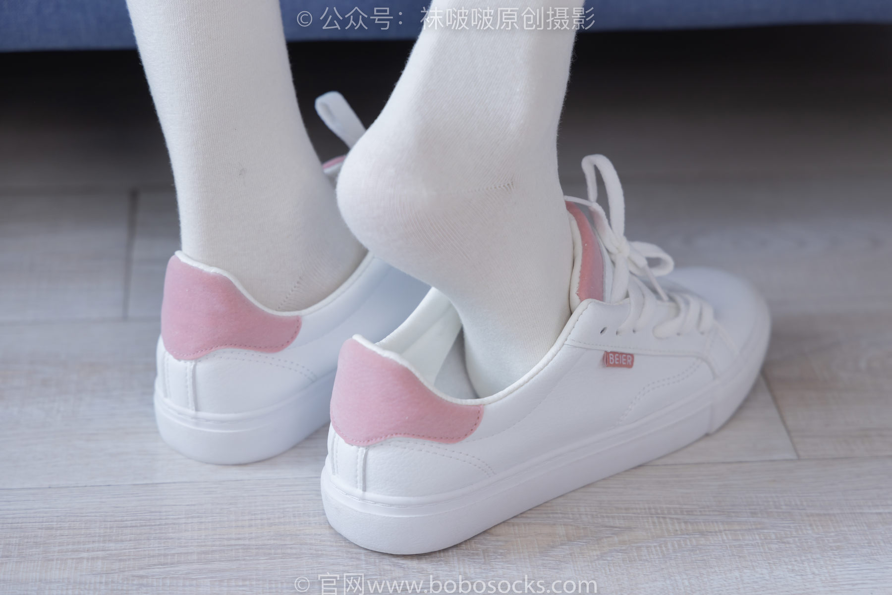 BoBoSocks袜啵啵 No.229 稚予-板鞋、皮鞋、两双大腿袜/(155P)